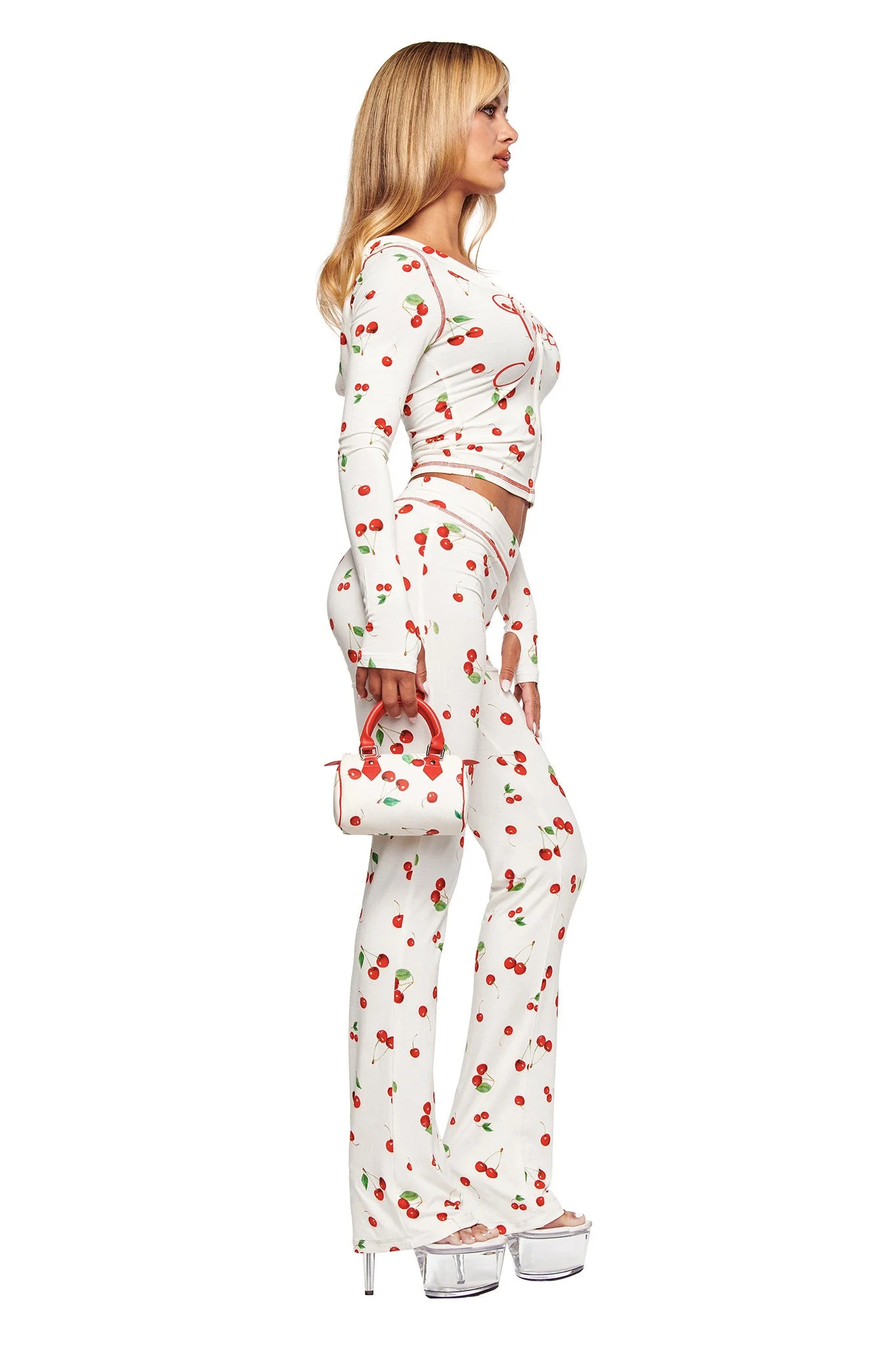 BLARE TRACKPANT - CHERRY ON TOP - Image 3