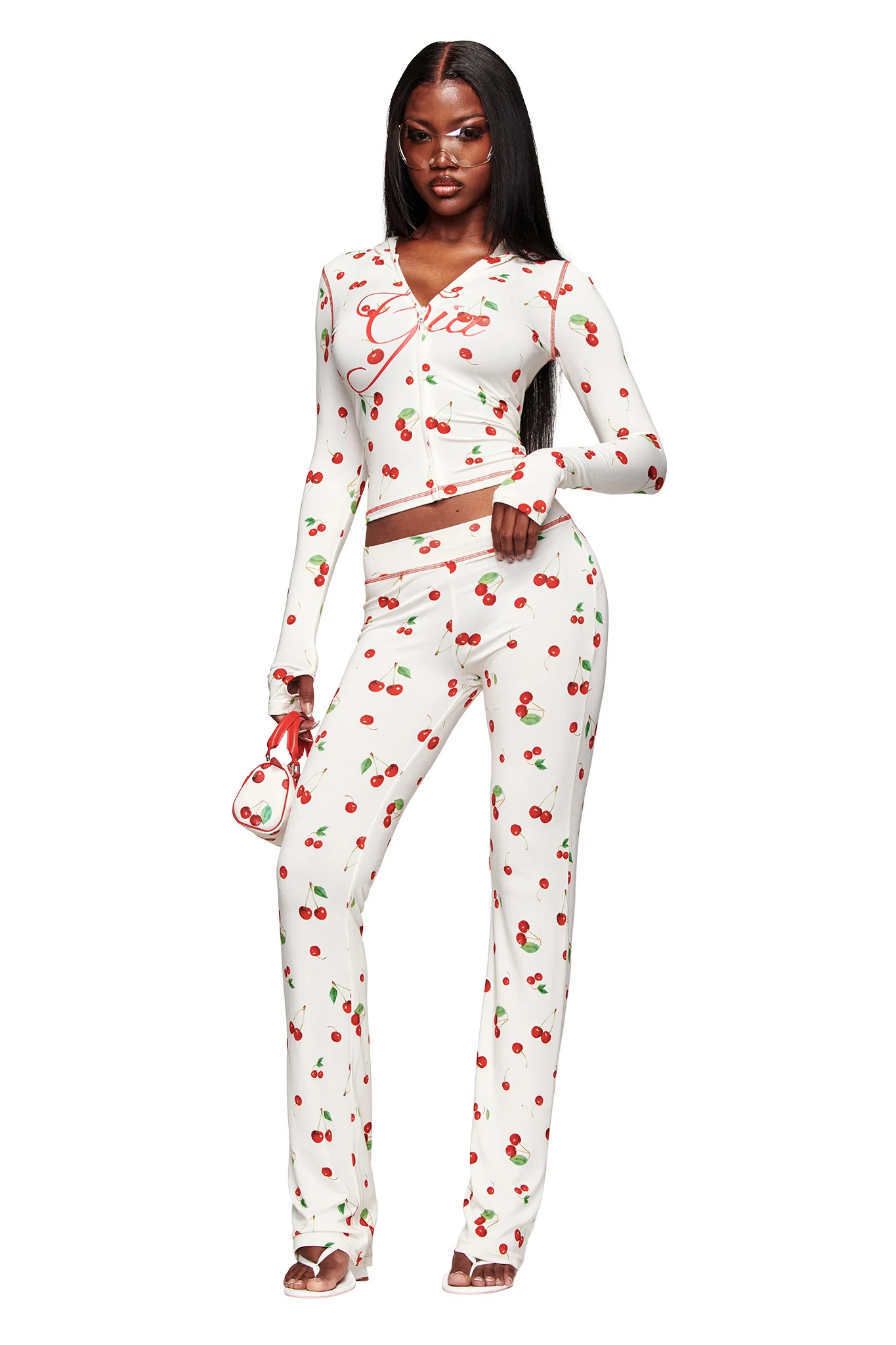 BLARE TRACKPANT - CHERRY ON TOP - Image 4