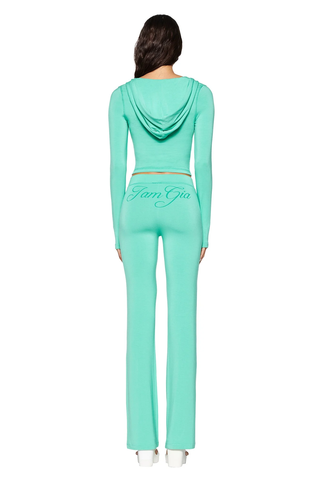 BLARE TRACKPANT - GREEN : TURQUOISE : TEAL - Image 5