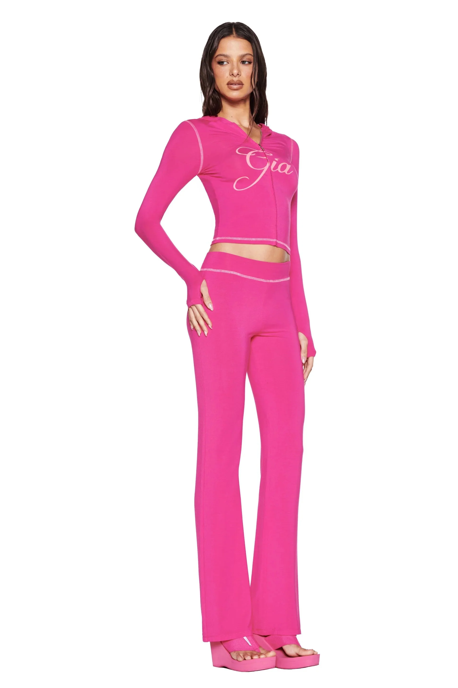 BLARE TRACKPANT - HOT PINK - Image 5
