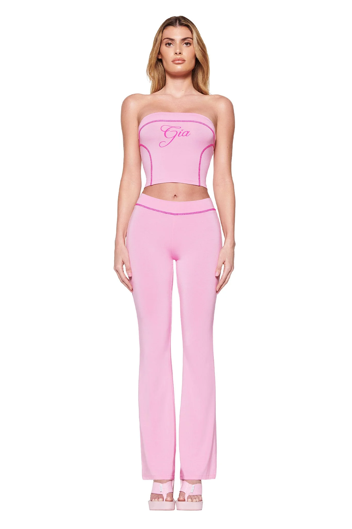 BLARE TRACKPANT - PINK : BUBBLEGUM - Image 2