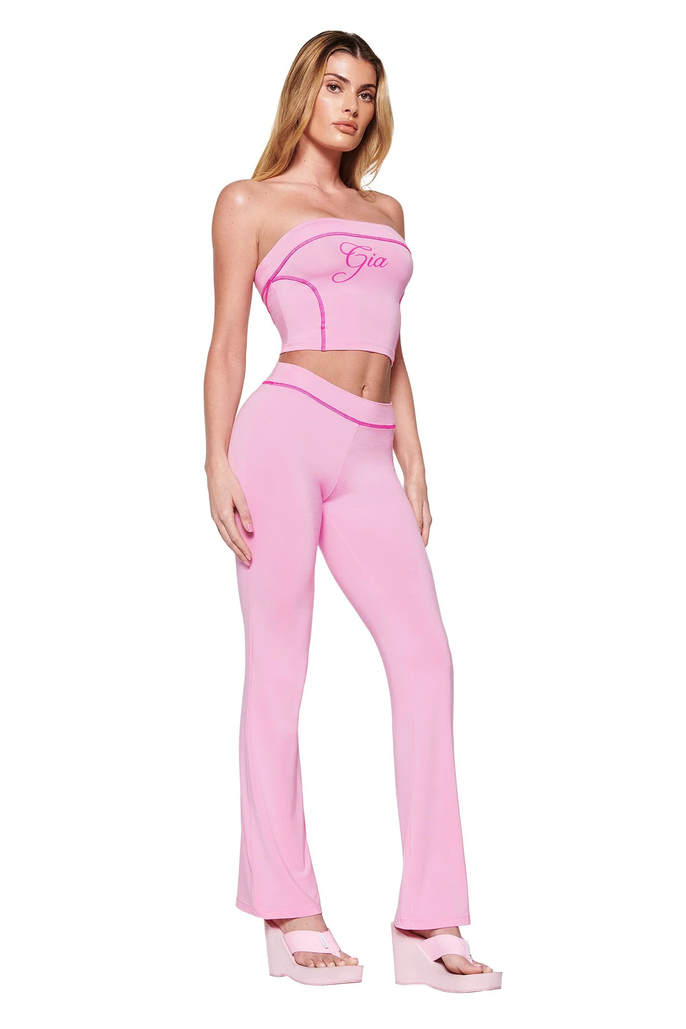 BLARE TRACKPANT - PINK : BUBBLEGUM - Image 3