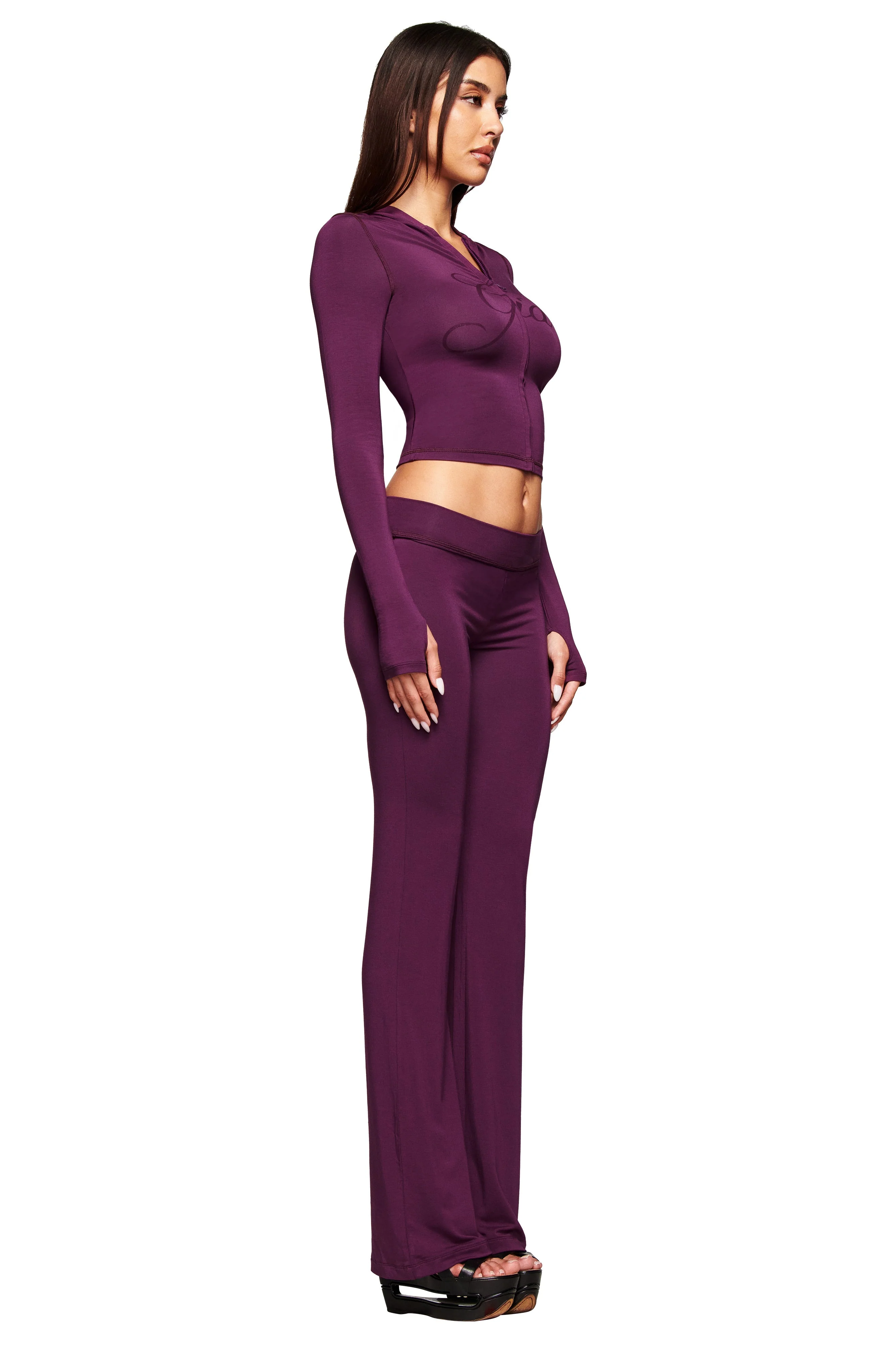 BLARE TRACKPANT - PLUM - Image 3
