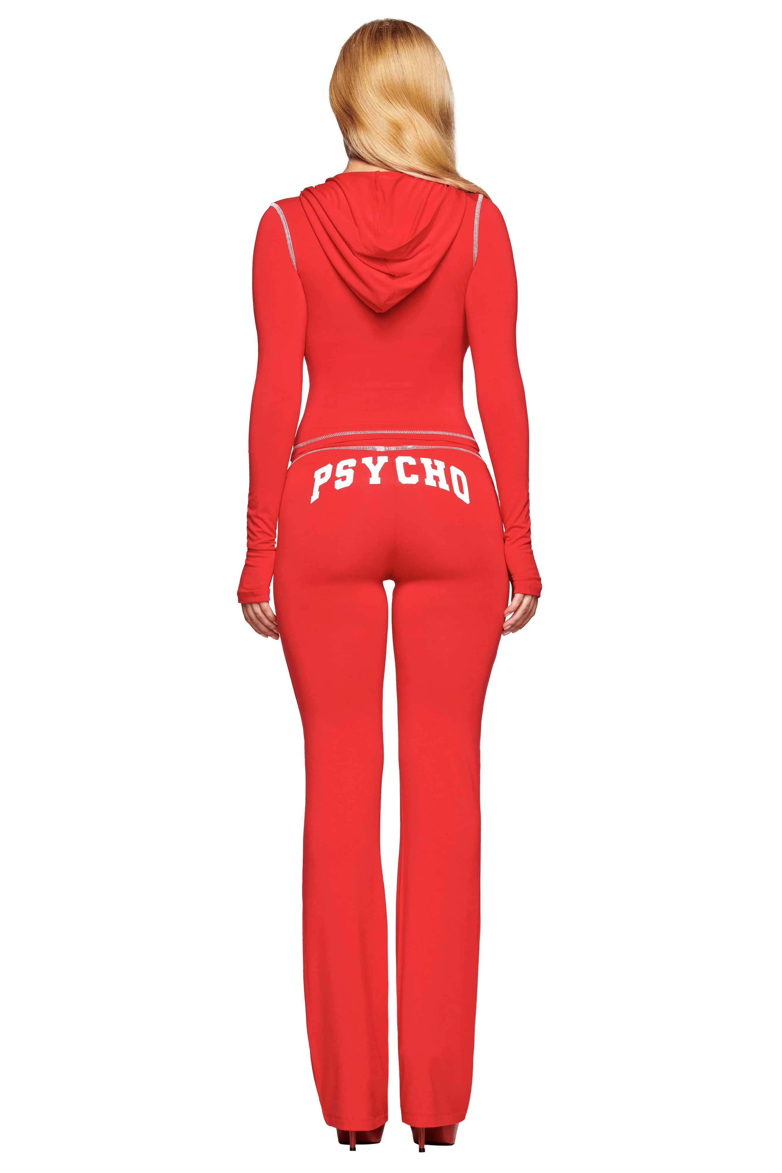 BLARE TRACKPANT - RED : PSYCHO : SALSA - Image 3
