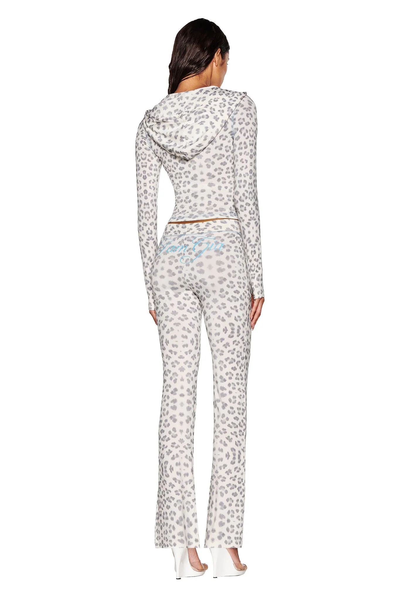 BLARE TRACKPANT - SNOW LEOPARD : WINTER WILD CARD - Image 3