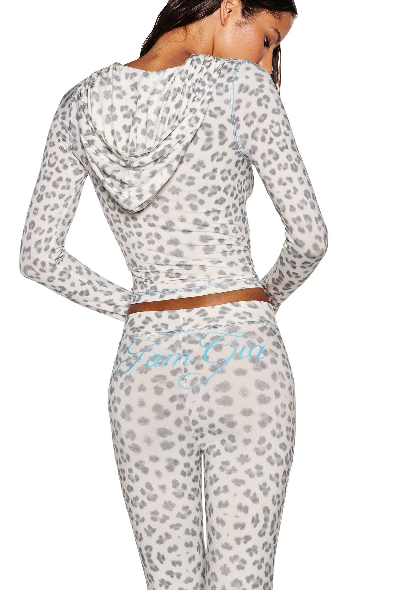 BLARE TRACKPANT - SNOW LEOPARD : WINTER WILD CARD - Image 5