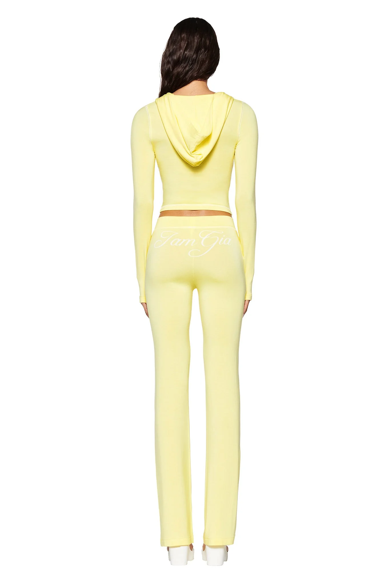 BLARE TRACKPANT - YELLOW : PALE YELLOW - Image 4