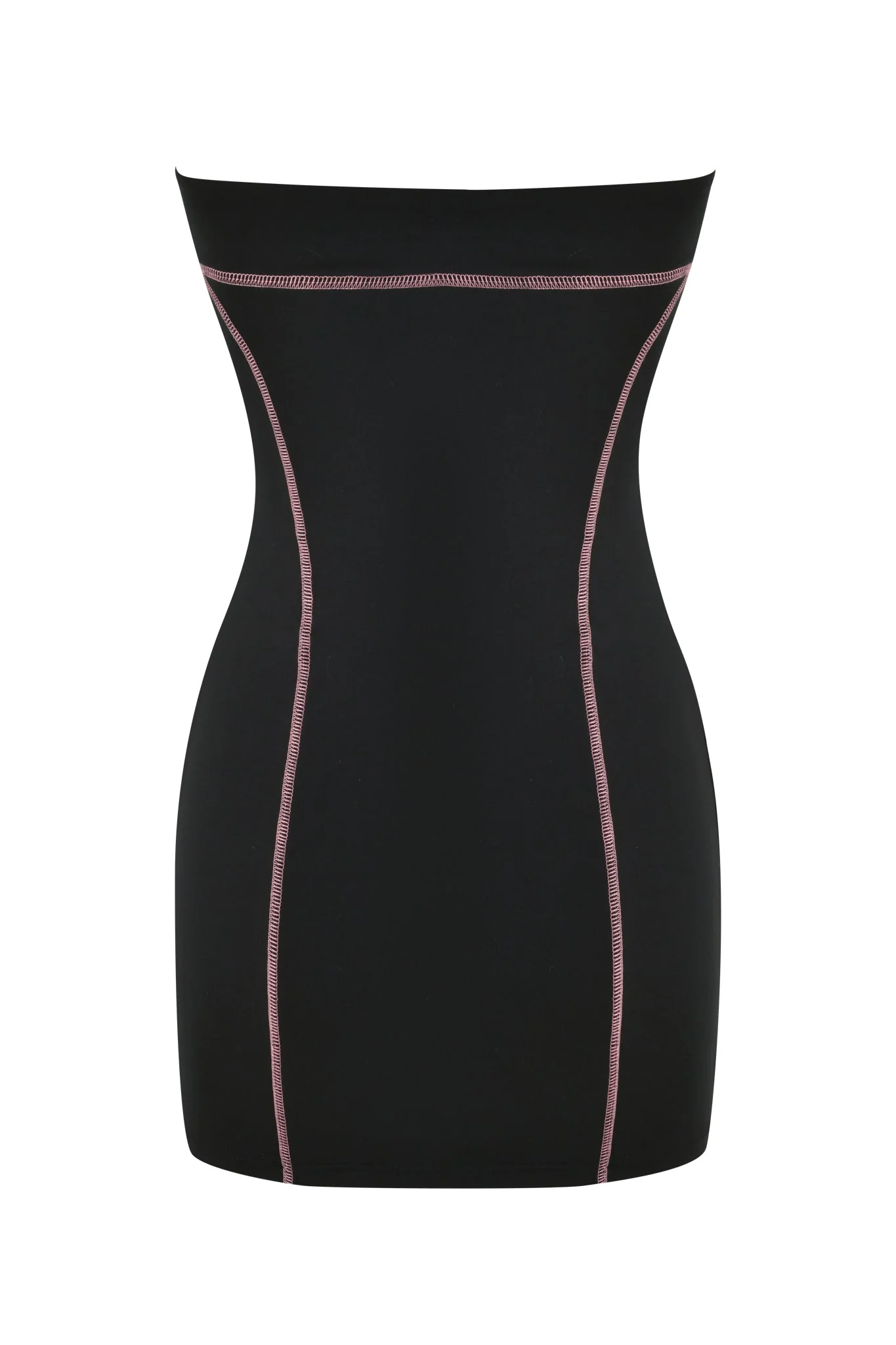 BLARE TUBE MINI DRESS - BLACK - Image 7