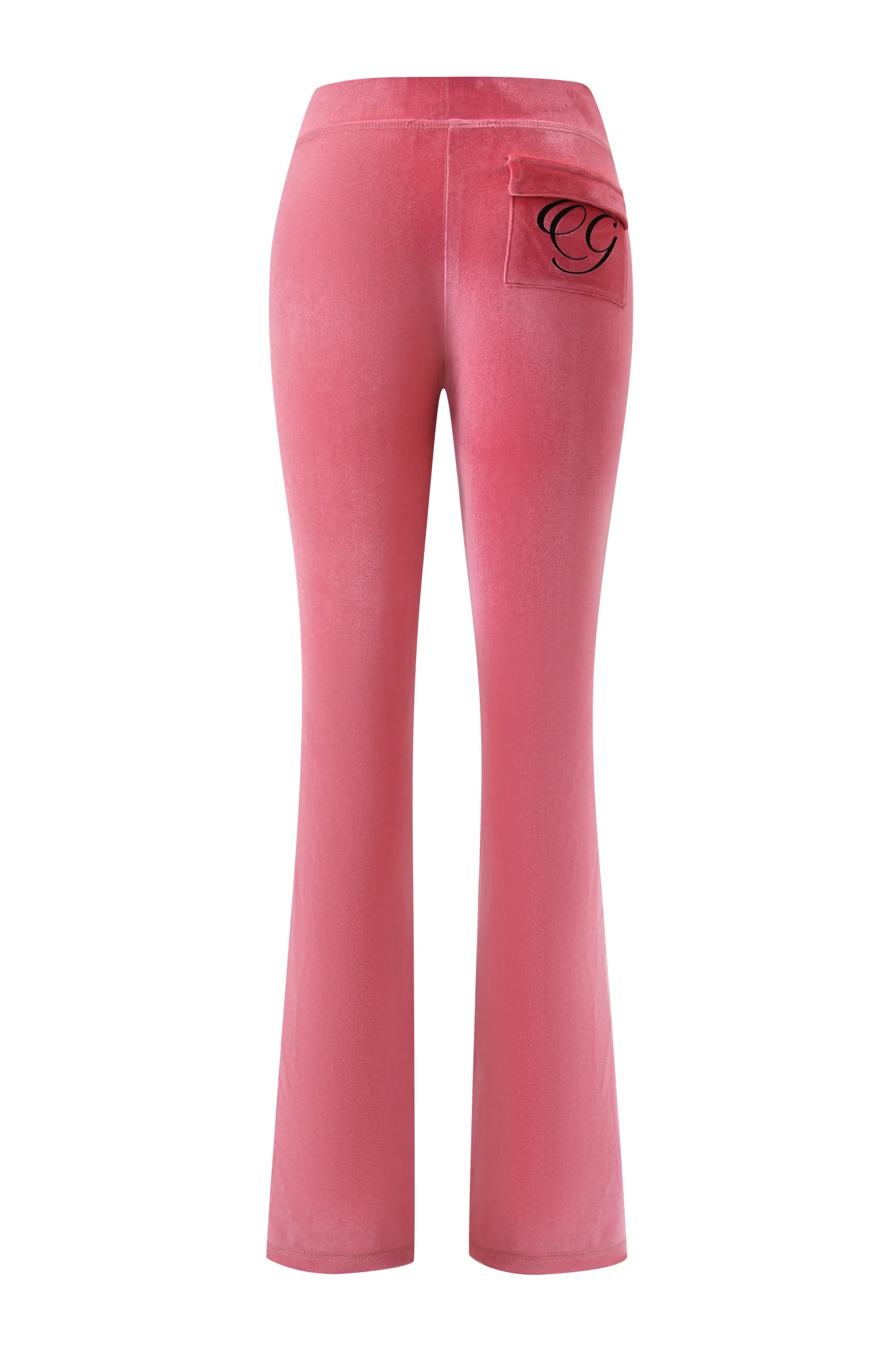 BLARE VELOUR POCKET TRACKPANT - PINK - Image 8