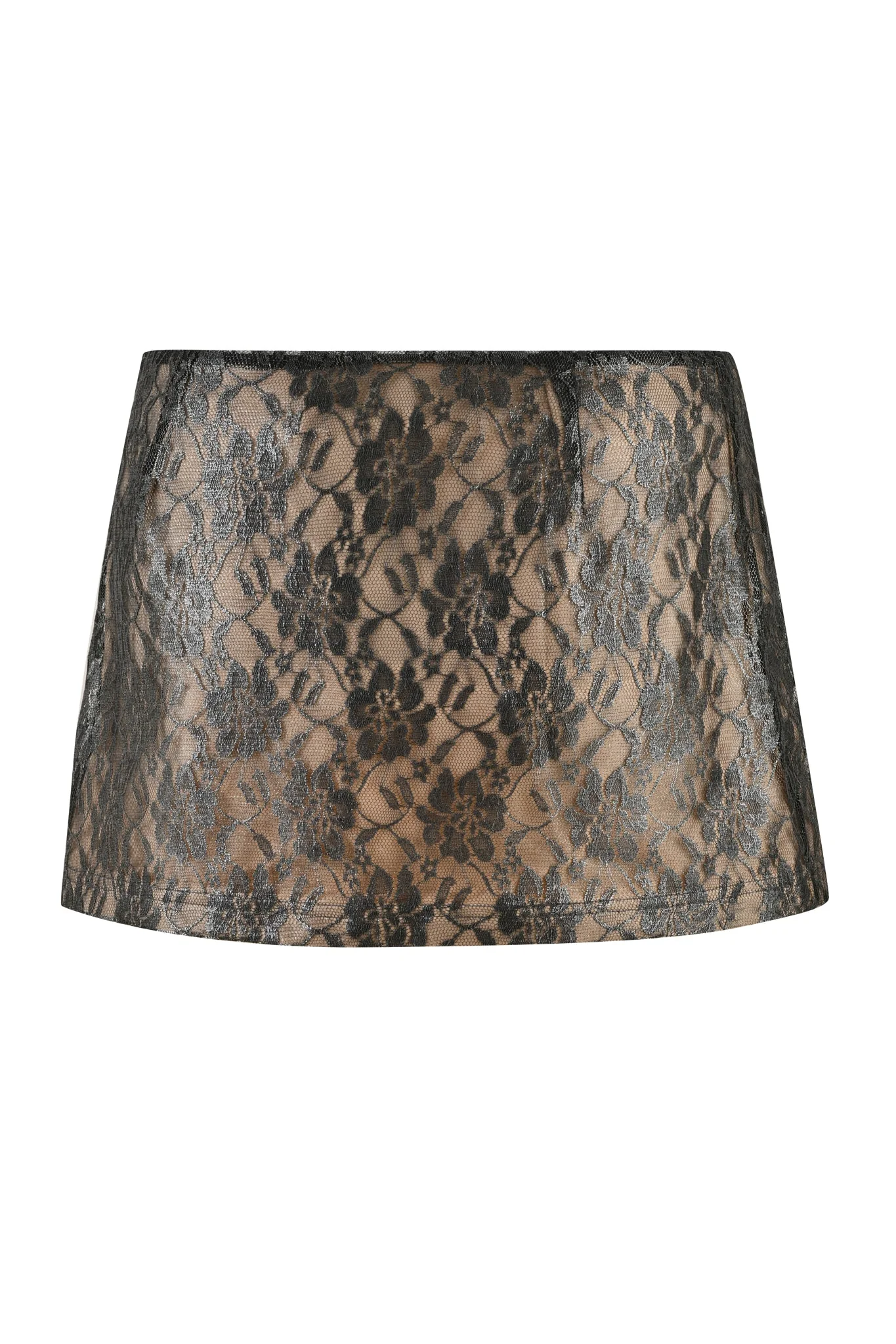 BRIGITTE LACE SKIRT - BLACK : LACE - Image 7