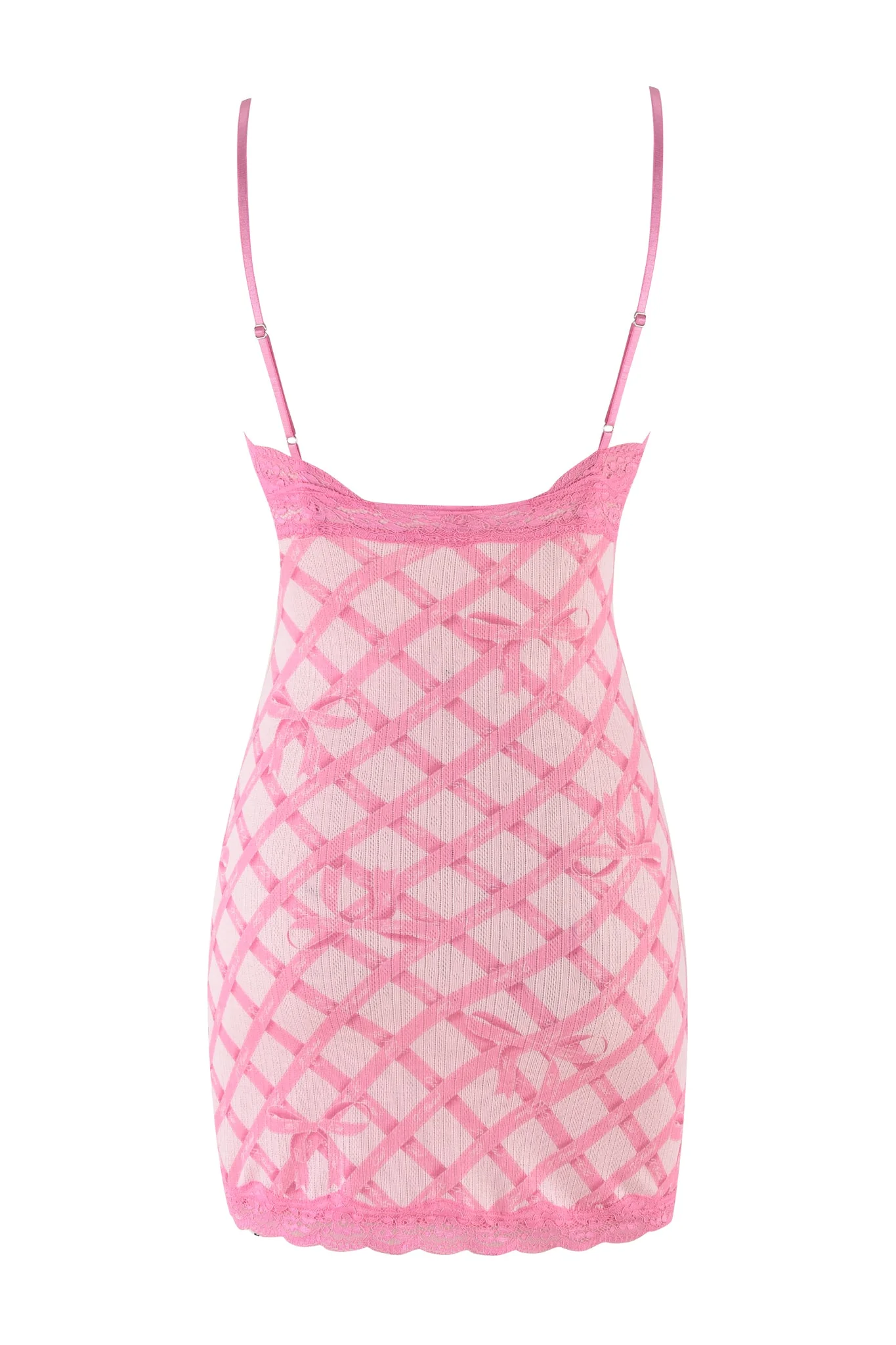 CASSIA SLIP DRESS - PINK : DIGITAL : TIE ME UP IN GIA - Image 7