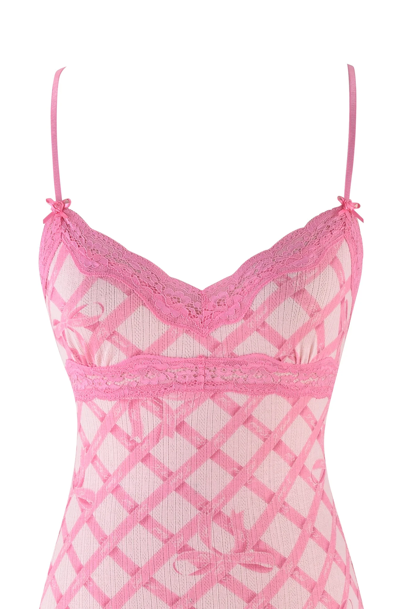 CASSIA SLIP DRESS - PINK : DIGITAL : TIE ME UP IN GIA - Image 8