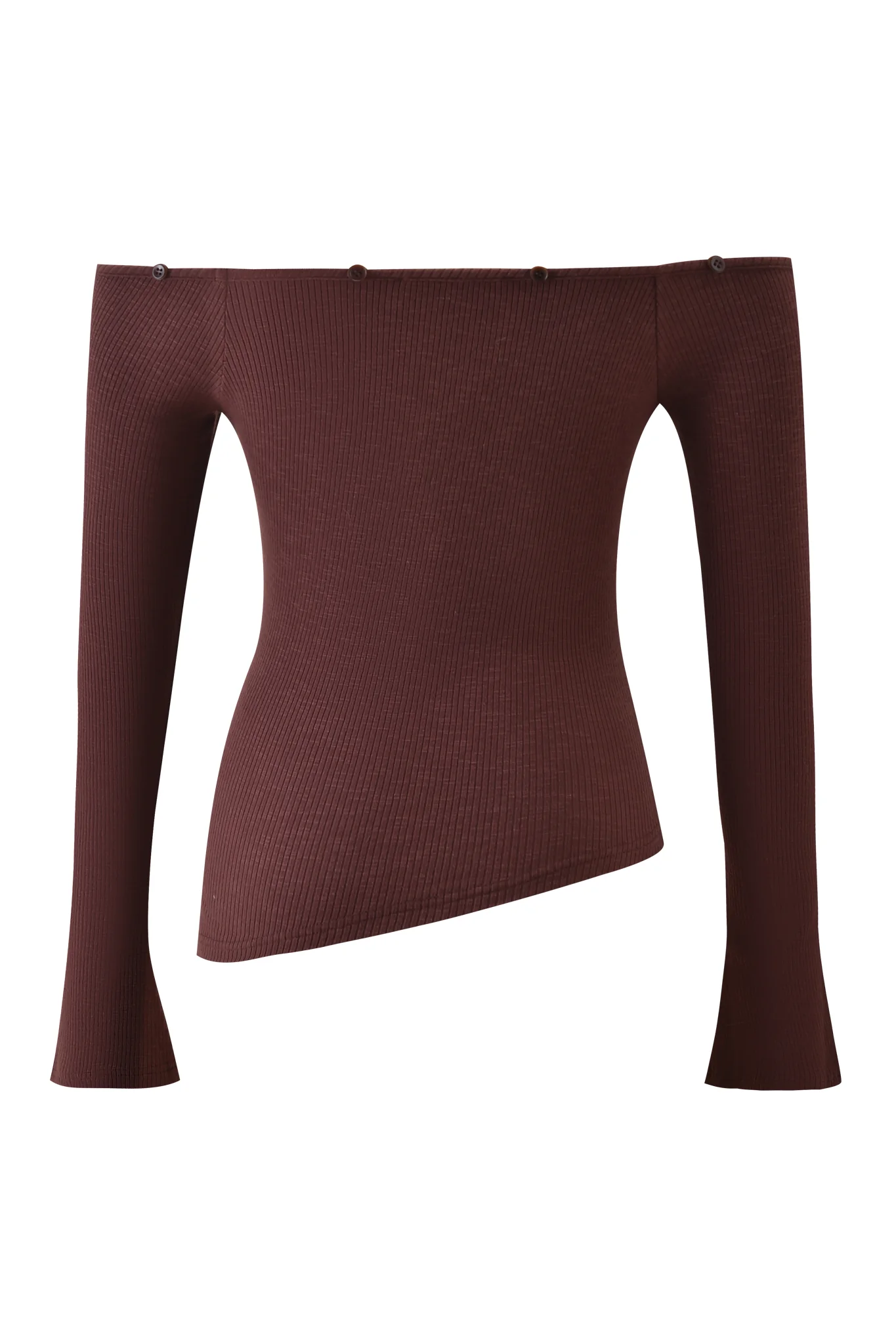 CECILY TOP - BROWN - Image 6