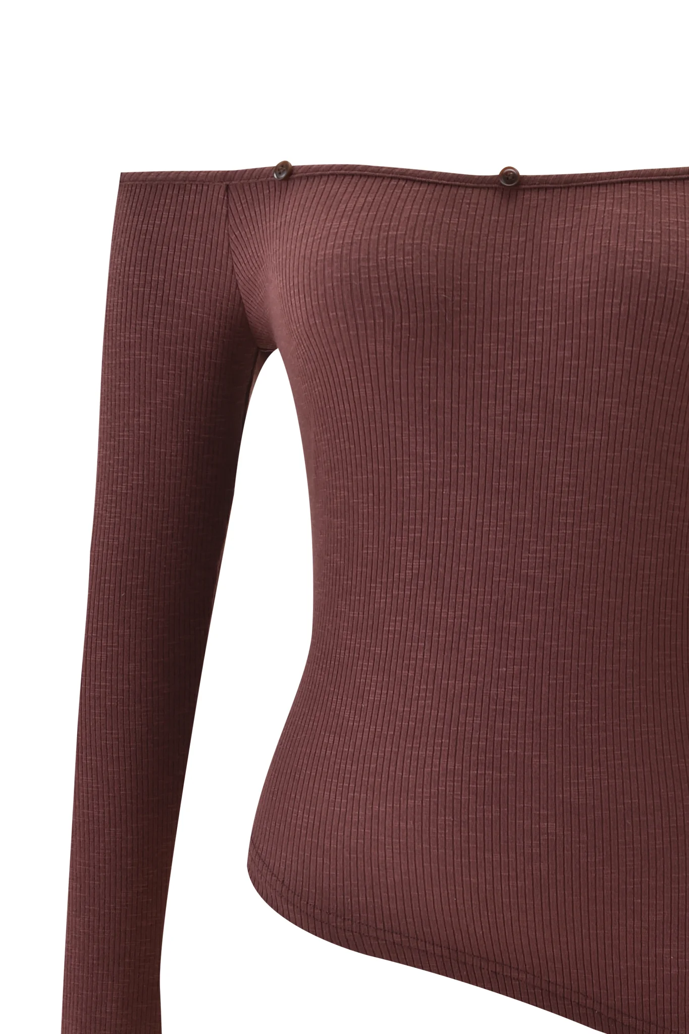 CECILY TOP - BROWN - Image 7