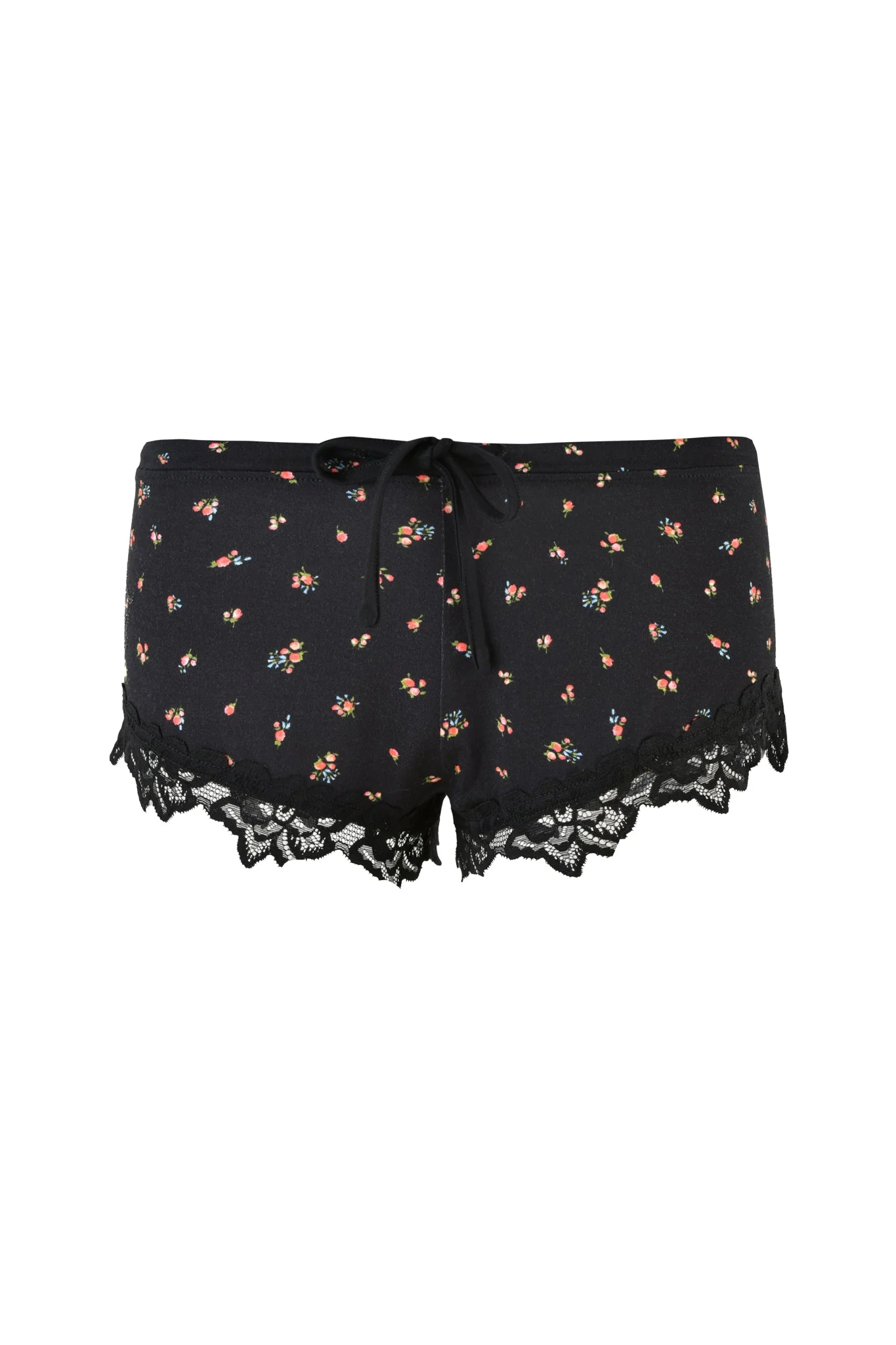 CELESTE SHORT - BLACK : DITSY FLORAL - Image 7