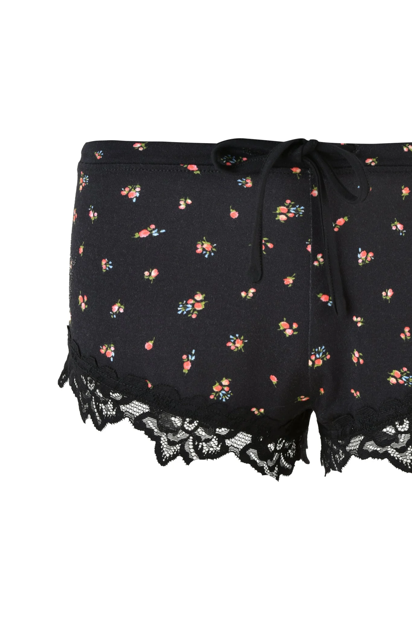 CELESTE SHORT - BLACK : DITSY FLORAL - Image 9