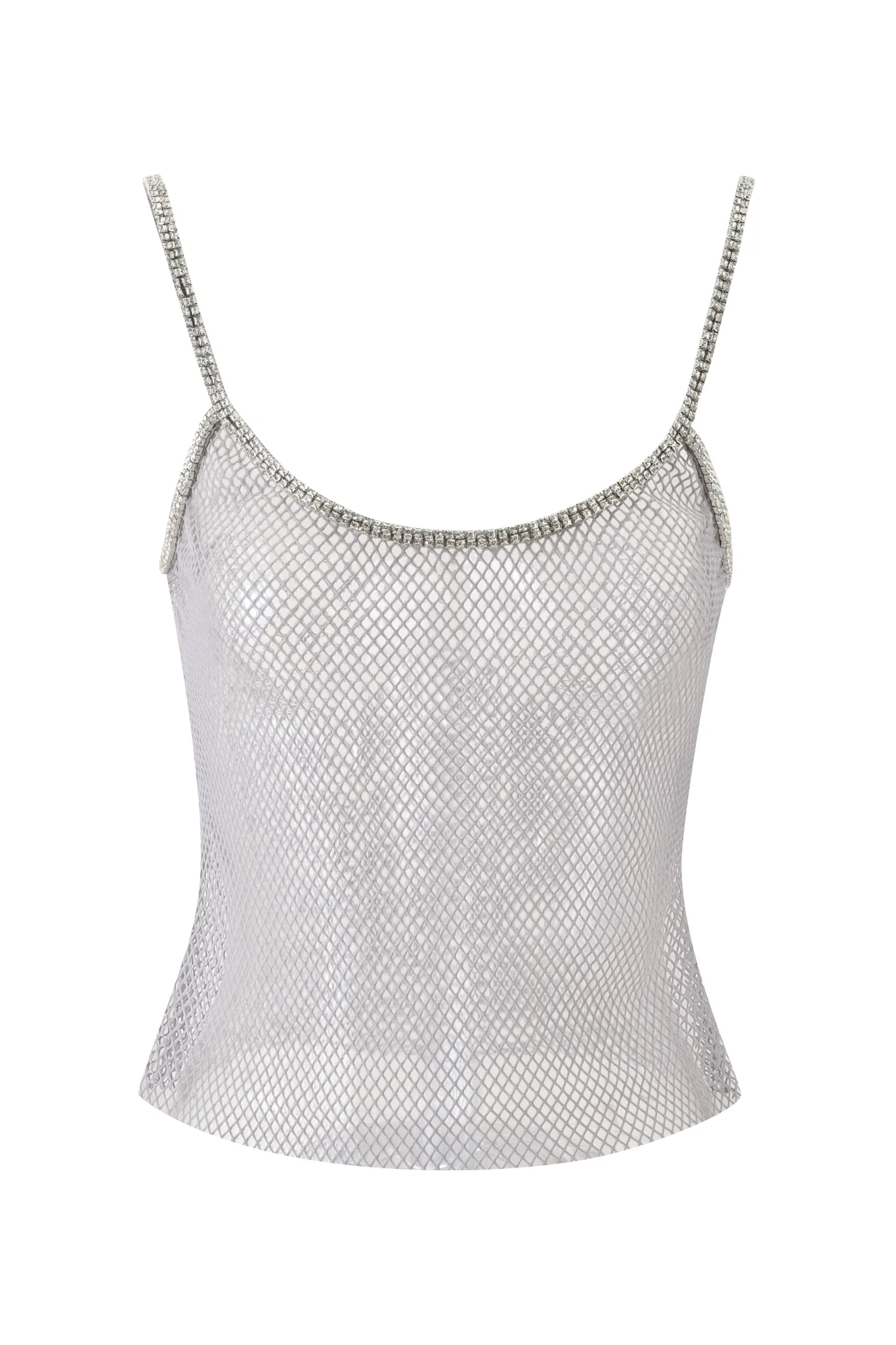 CIARA DIAMANTE TANK - SILVER - Image 7