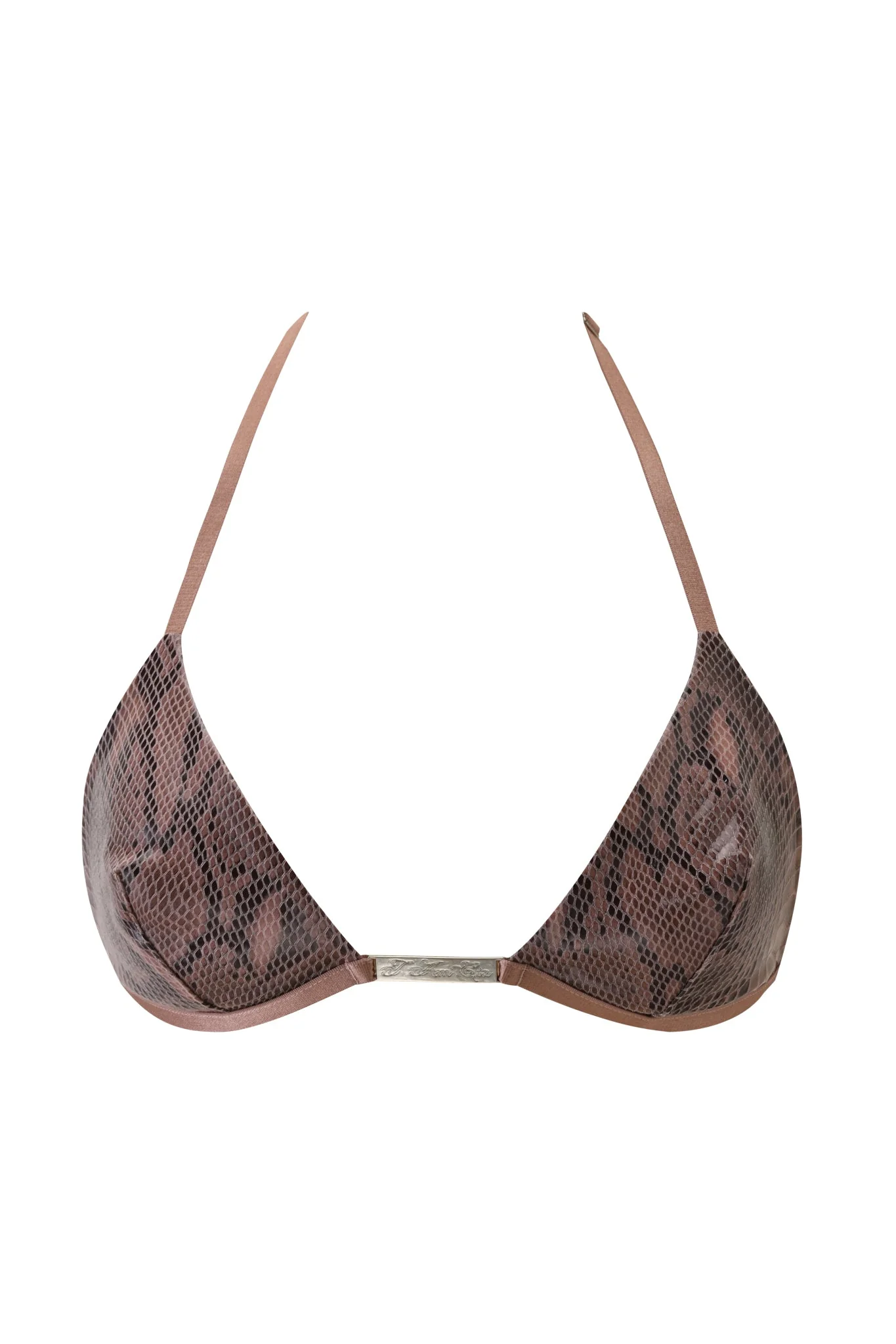 CINNA TRIANGLE TOP - SNAKESKIN - Image 8