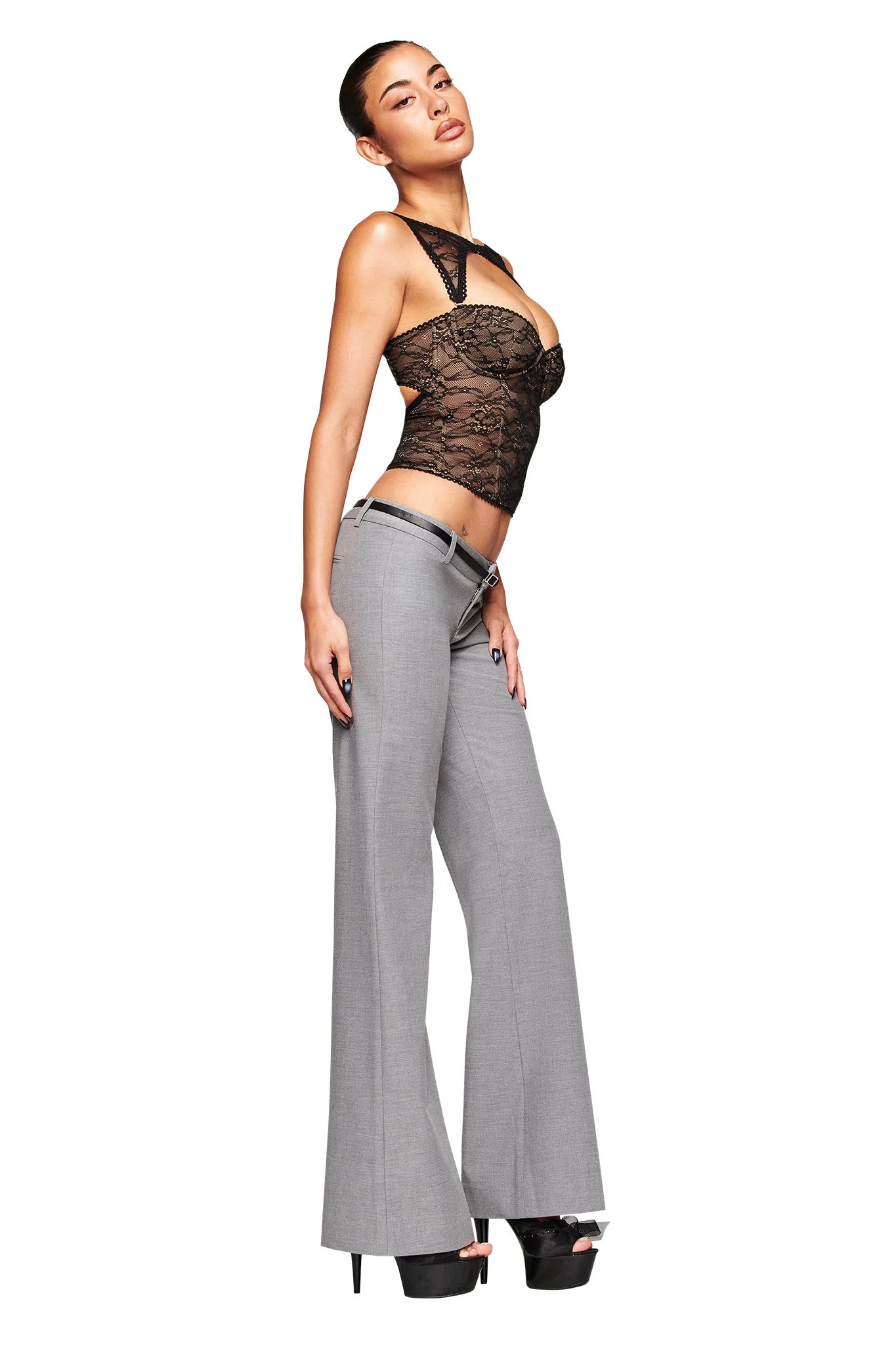 CLARA PANT - GREY - Image 3