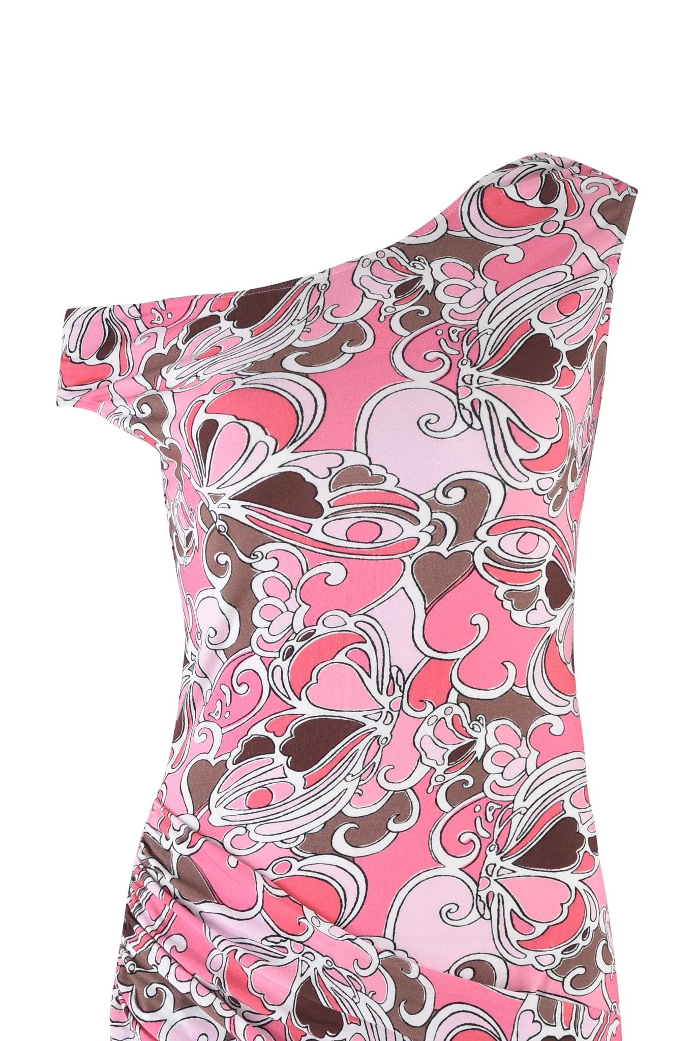 CORRINE MINI DRESS - PINK BUTTERFLY BLOOM - Image 10