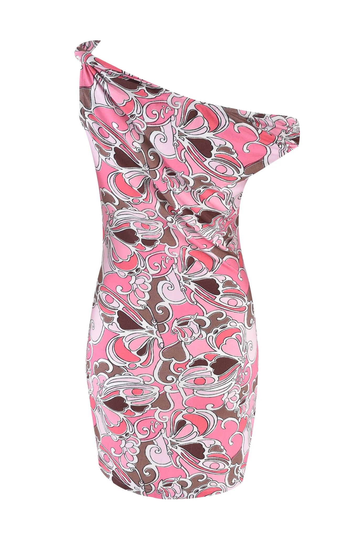 CORRINE MINI DRESS - PINK BUTTERFLY BLOOM - Image 8