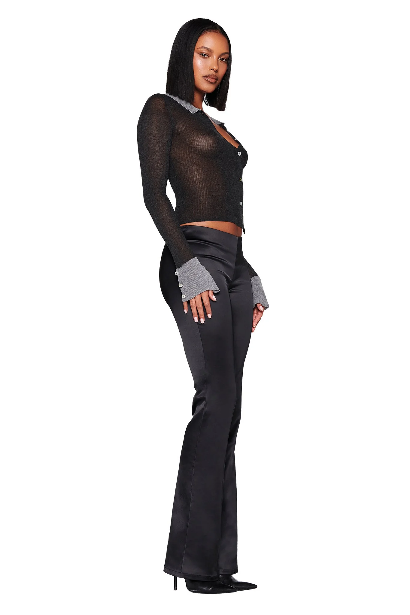 DAVINA TOP - BLACK - Image 3