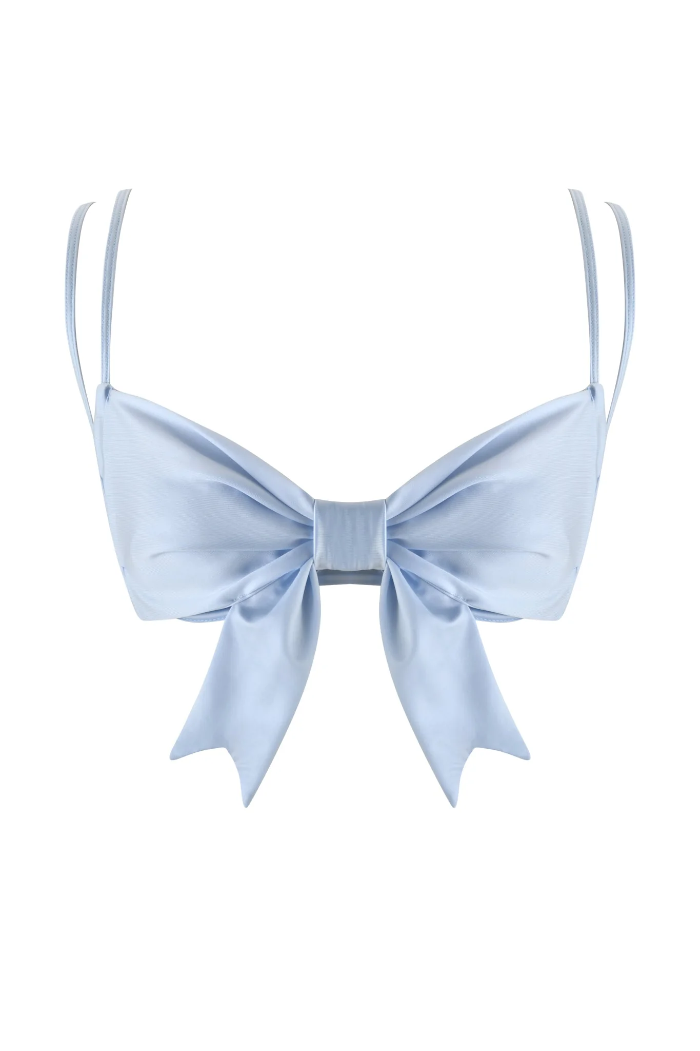 DELPHINA BIKINI TOP - BLUE : BABY BLUE - Image 5