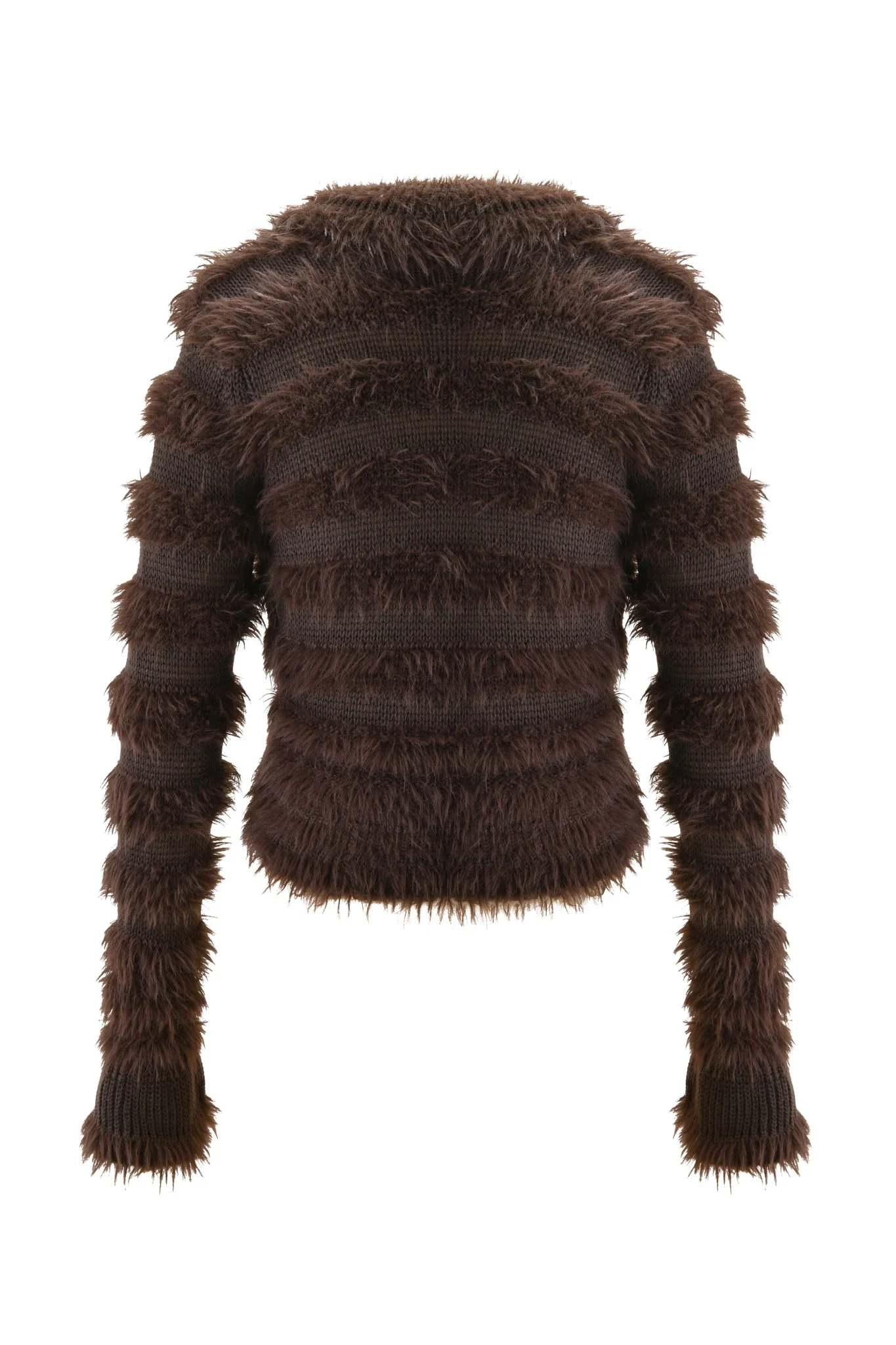 DEMETRIA CARDIGAN - BROWN - Image 8