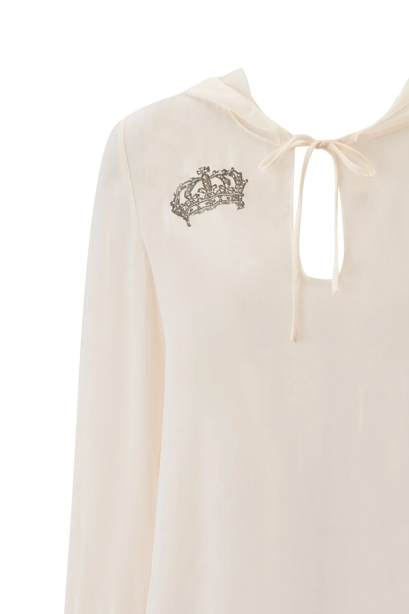 DIAMOND 2-IN-1 MINI DRESS - CREAM - Image 13