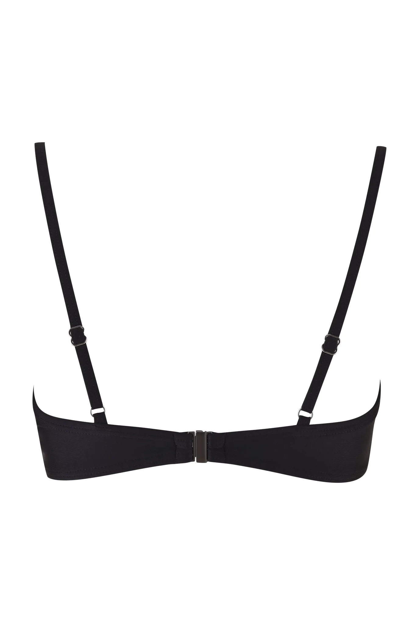 DION TUXEDO BIKINI TOP - BLACK : WHITE - Image 8