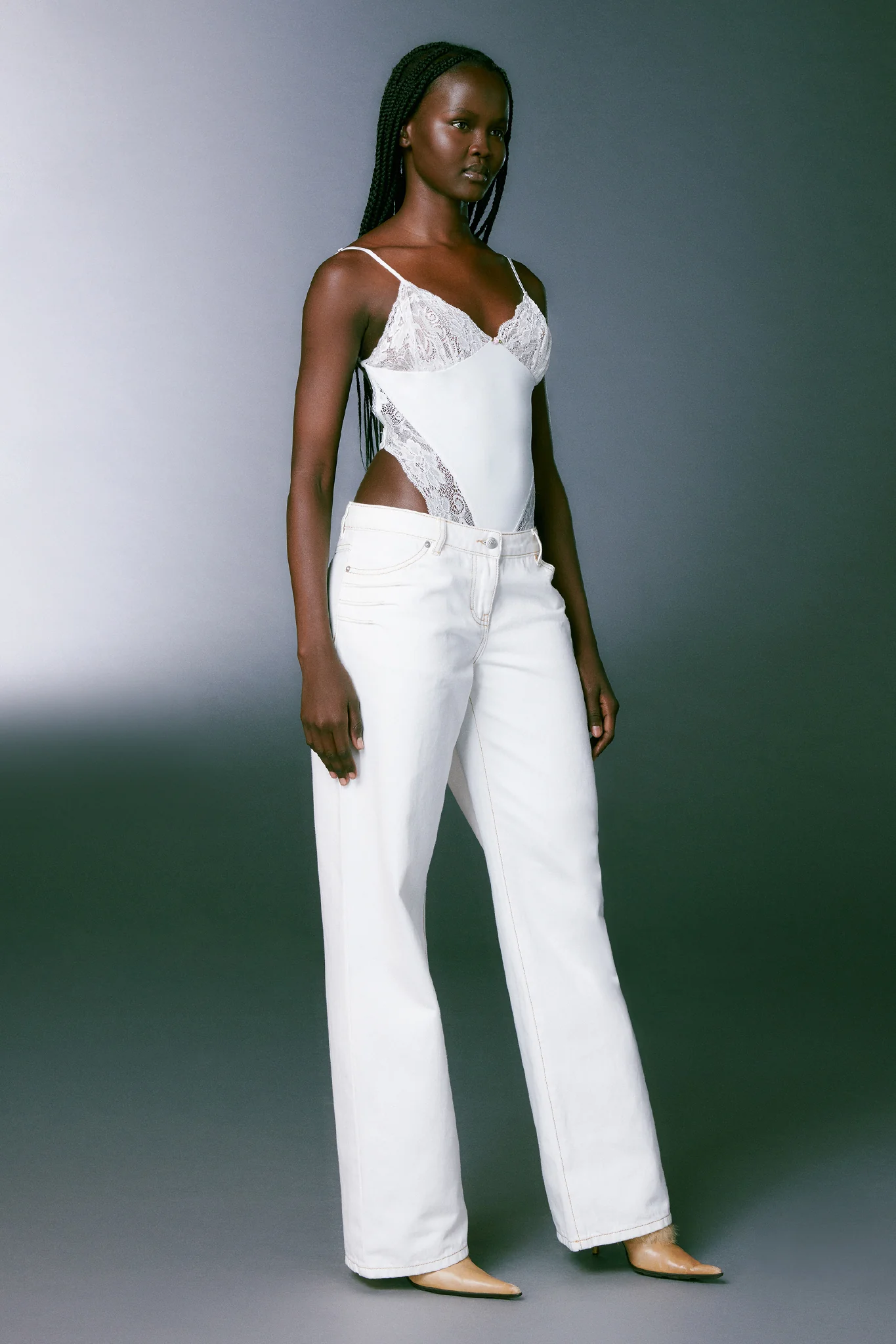 DYLAN JEAN - WHITE - Image 2