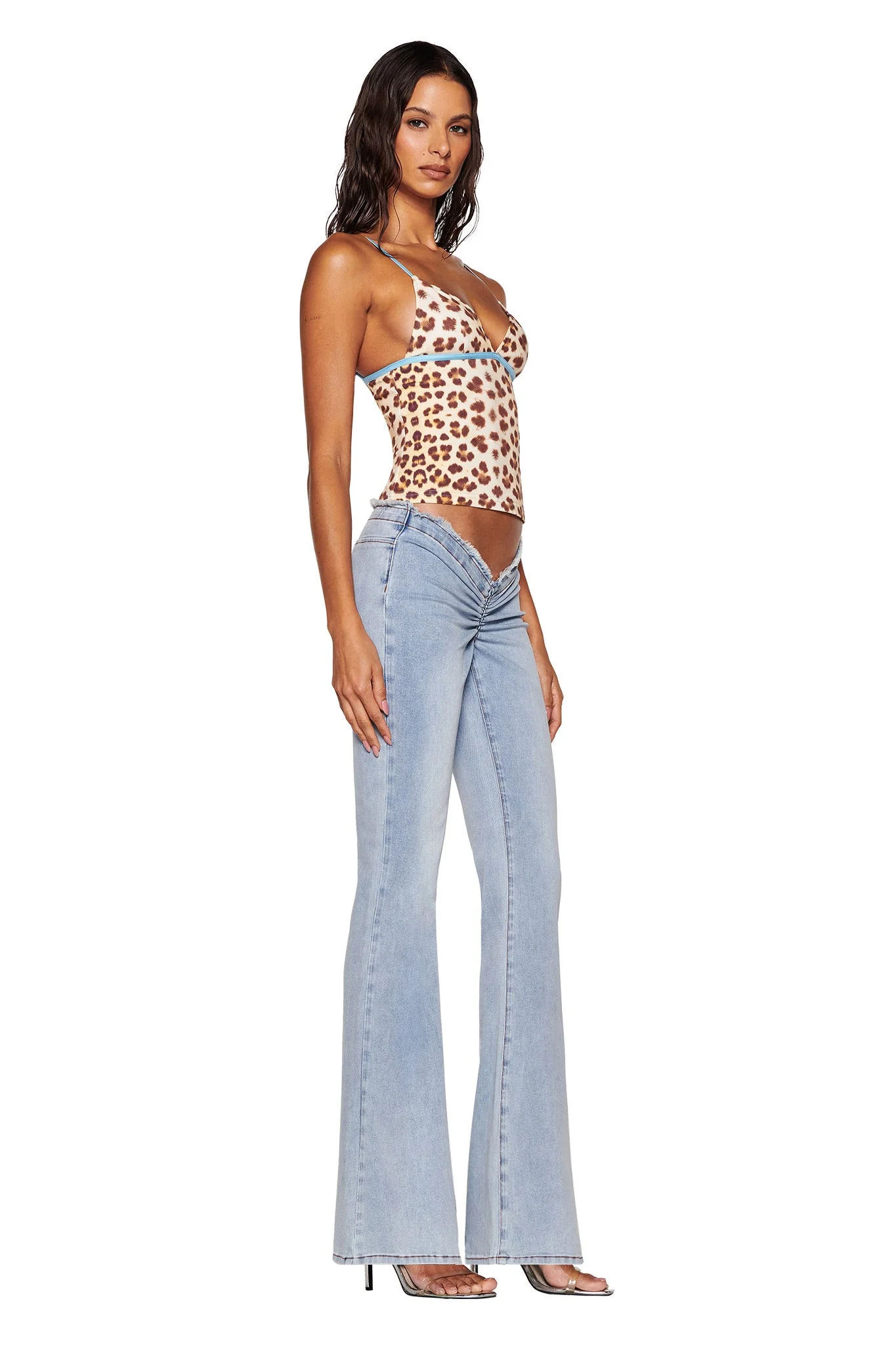 EDITA TOP - NEUTRAL : LEOPARD : WILD CARD - Image 2