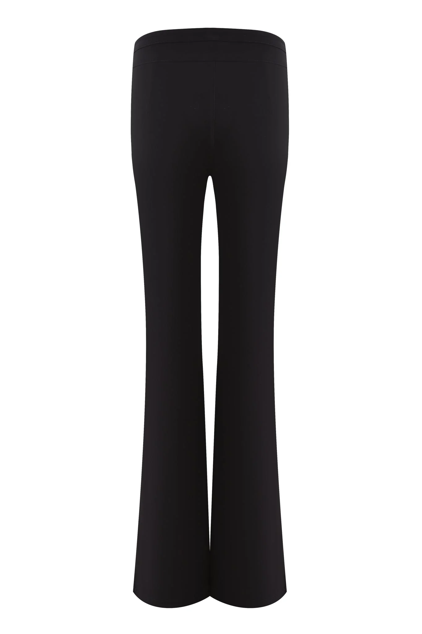 ELLENA 2.0 CURVED WAIST ZIPPER PANT - BLACK - Image 8