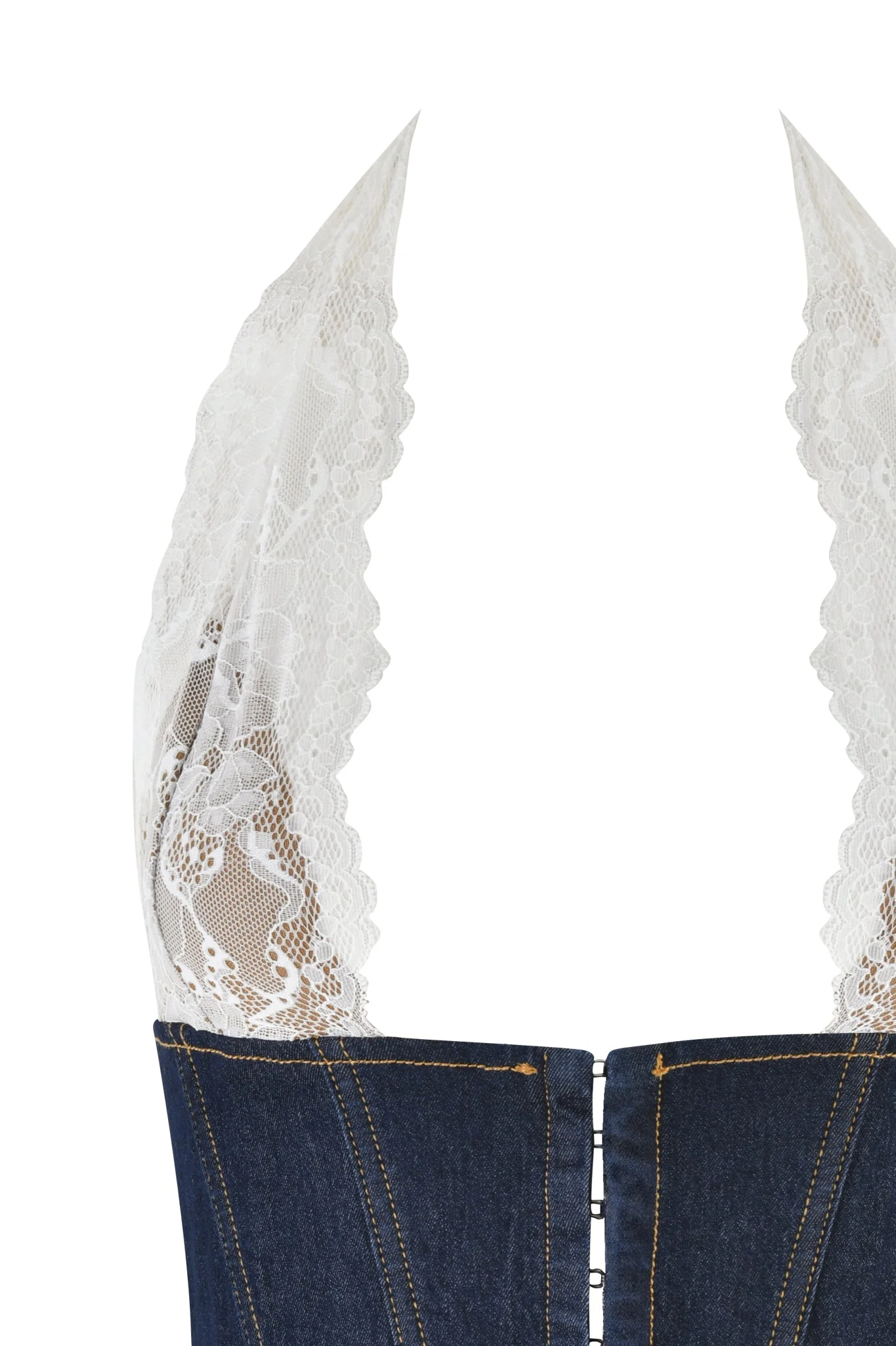 ELLENA CORSET - BLUE : DARK WASH - Image 7