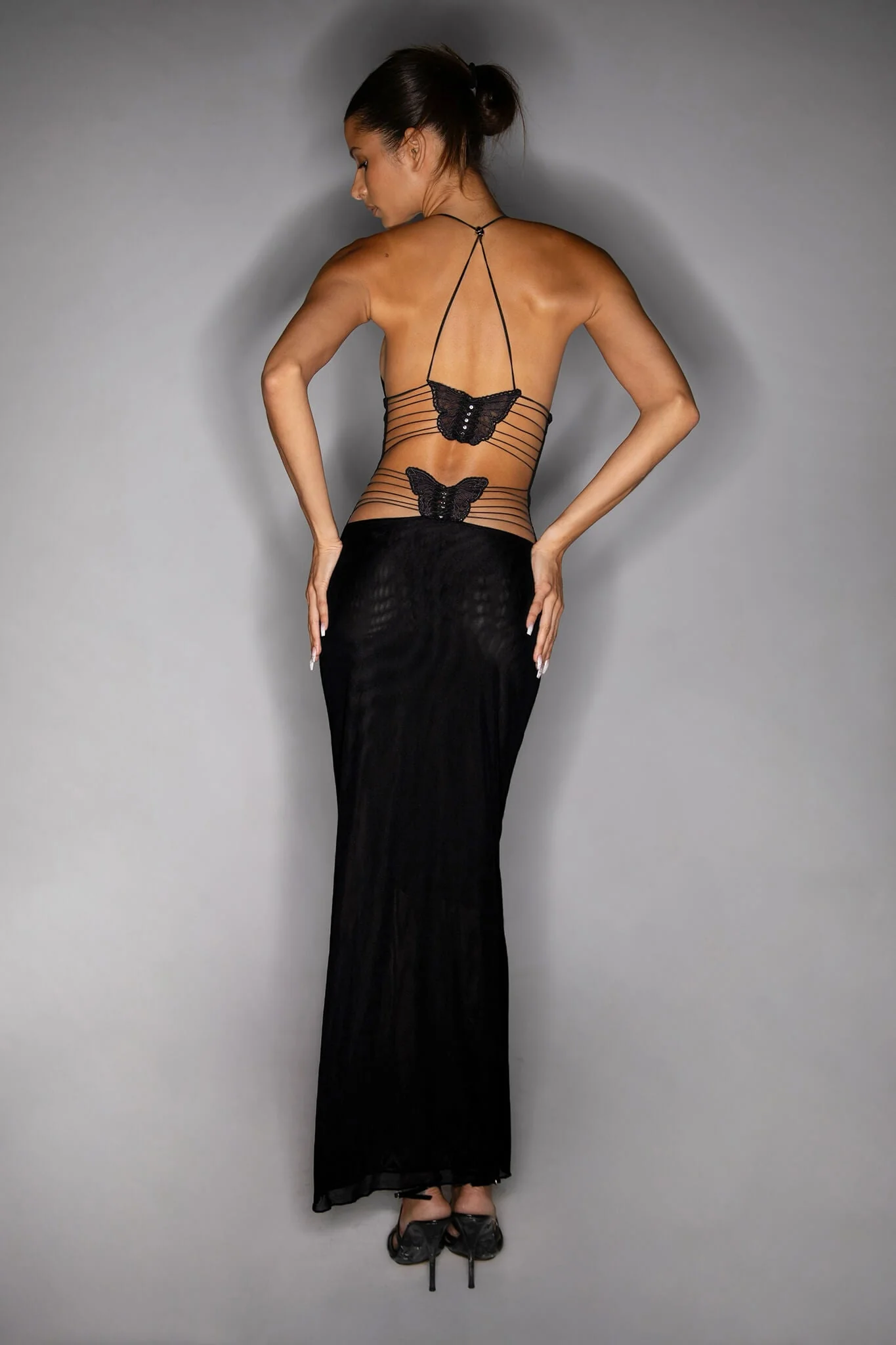 ELLERY DRESS - BLACK - Image 7