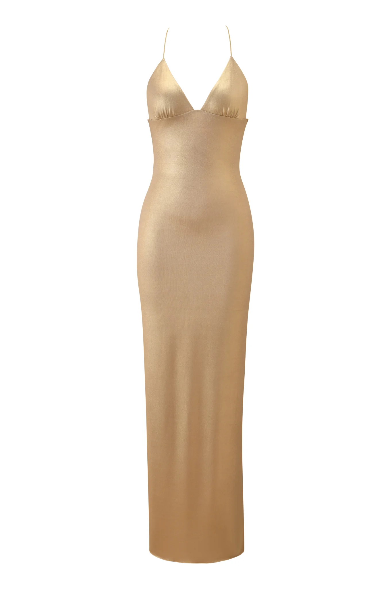 ELLERY MAXI DRESS - GOLD - Image 6