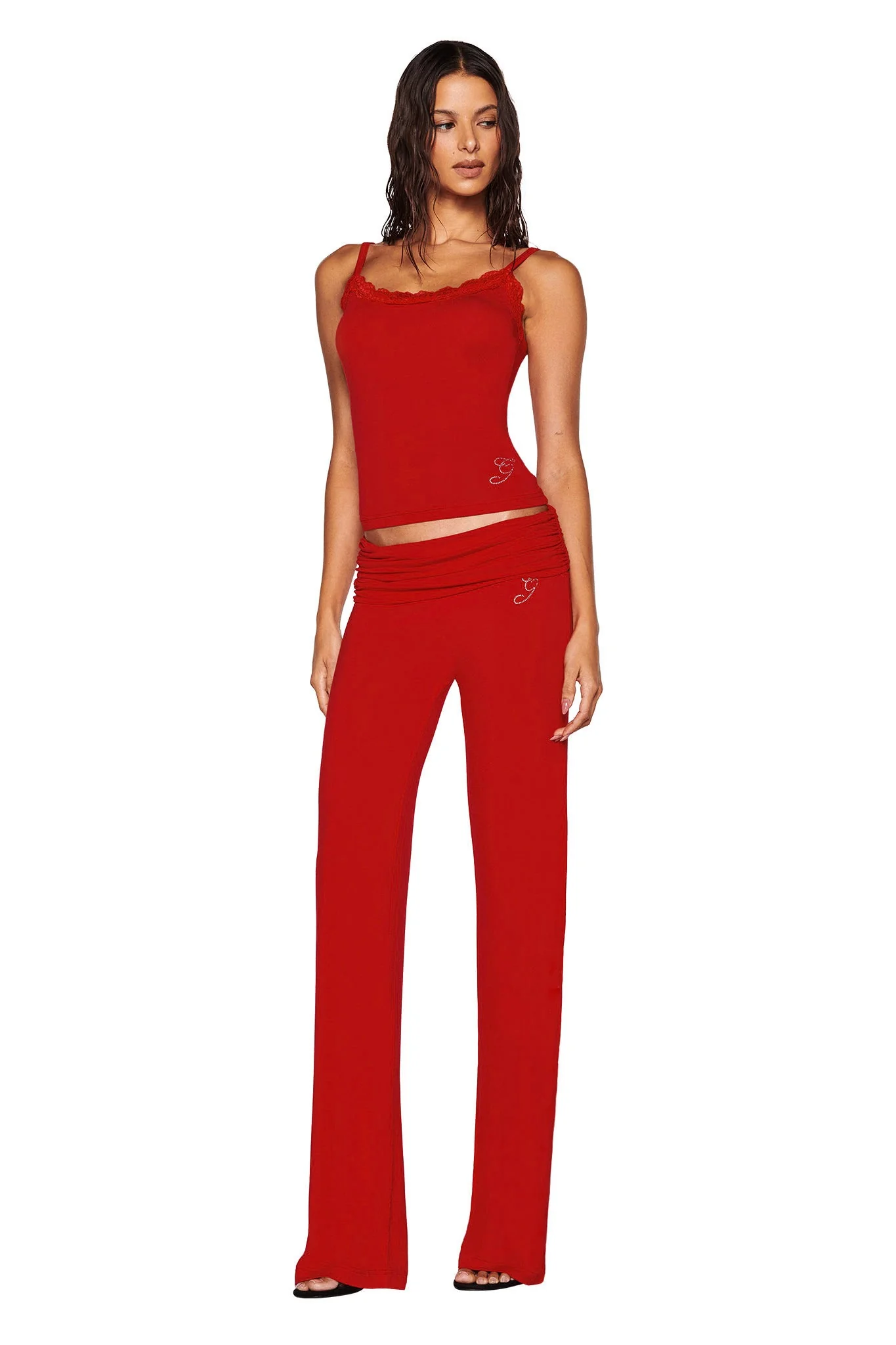 ERIN PANT - RED - Image 2