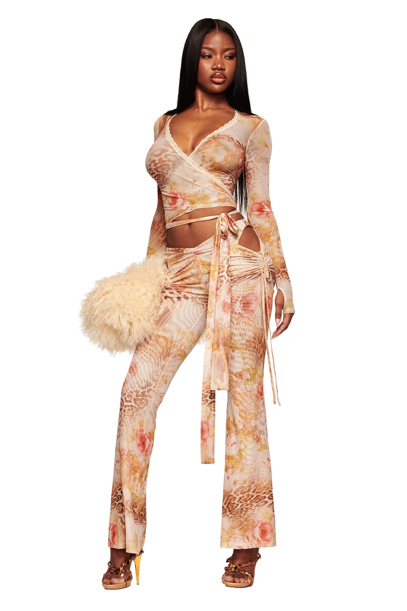 ERISKA PANT - DESERT ROSE - Image 2