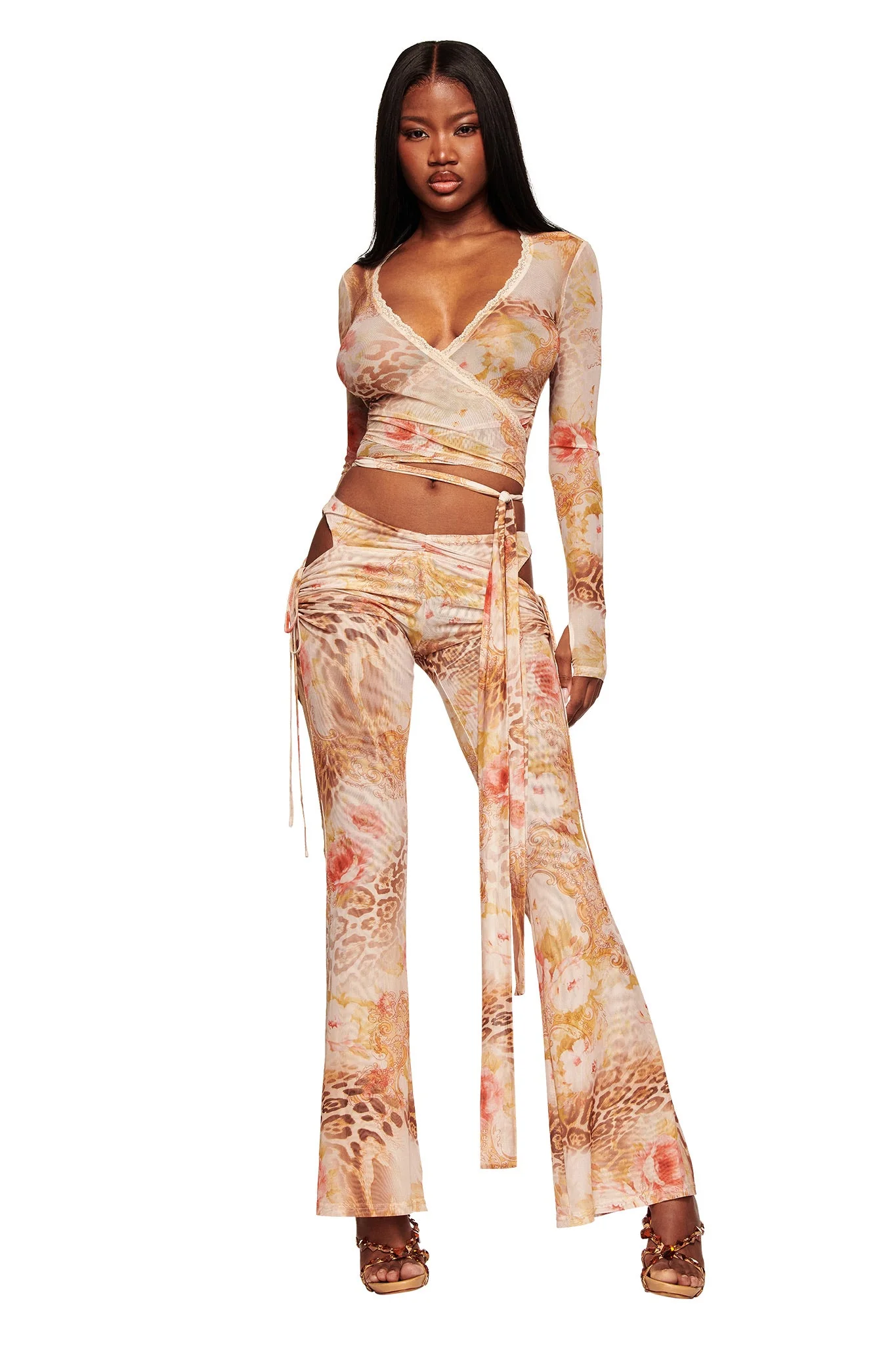 ERISKA TOP - DESERT ROSE - Image 3