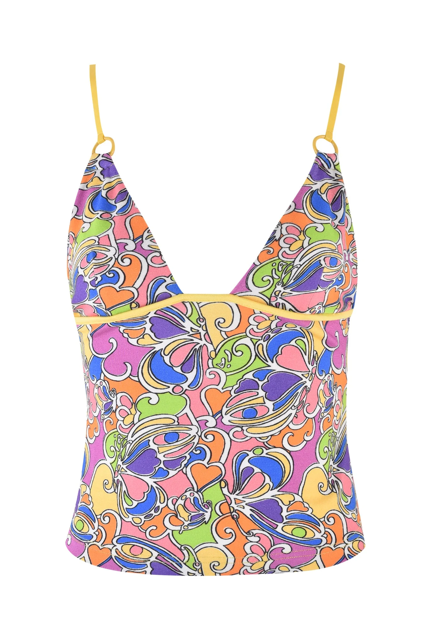 ETTA TOP - TROPICAL BUTTERFLY BLOOM - Image 6