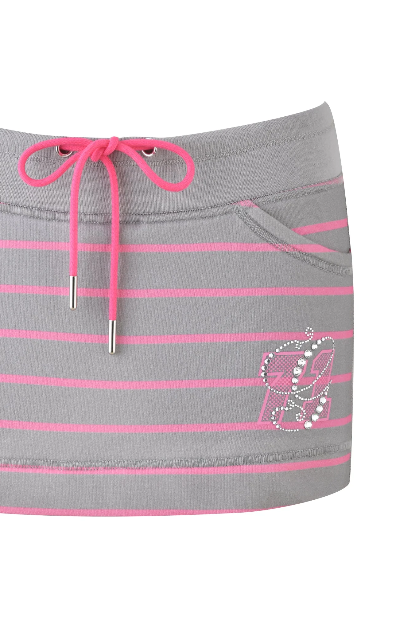 EZORA SKORT 2.0 - GREY : PINK - Image 15