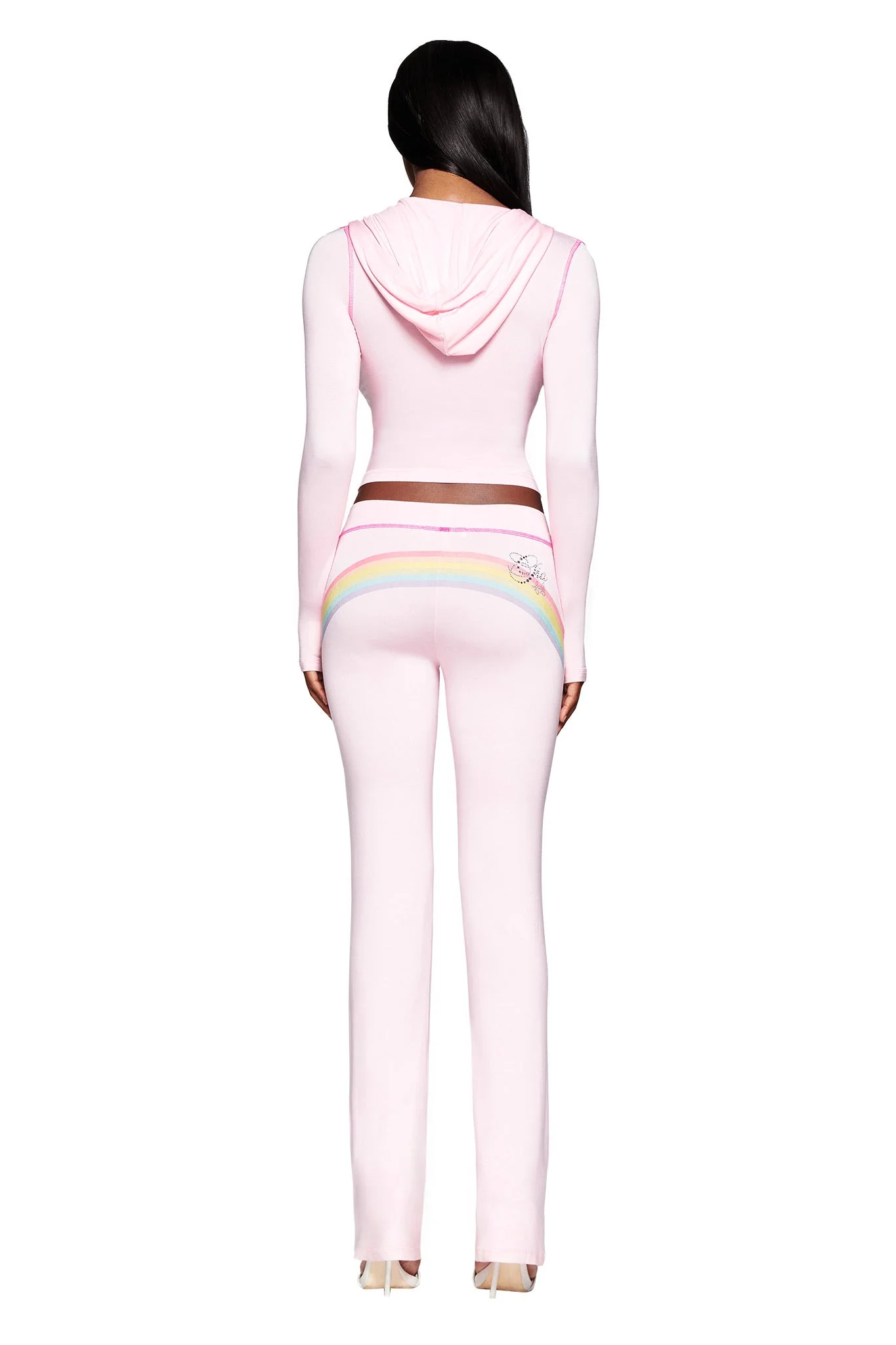 FAFI BLARE HOODIE - BABY PINK - Image 3
