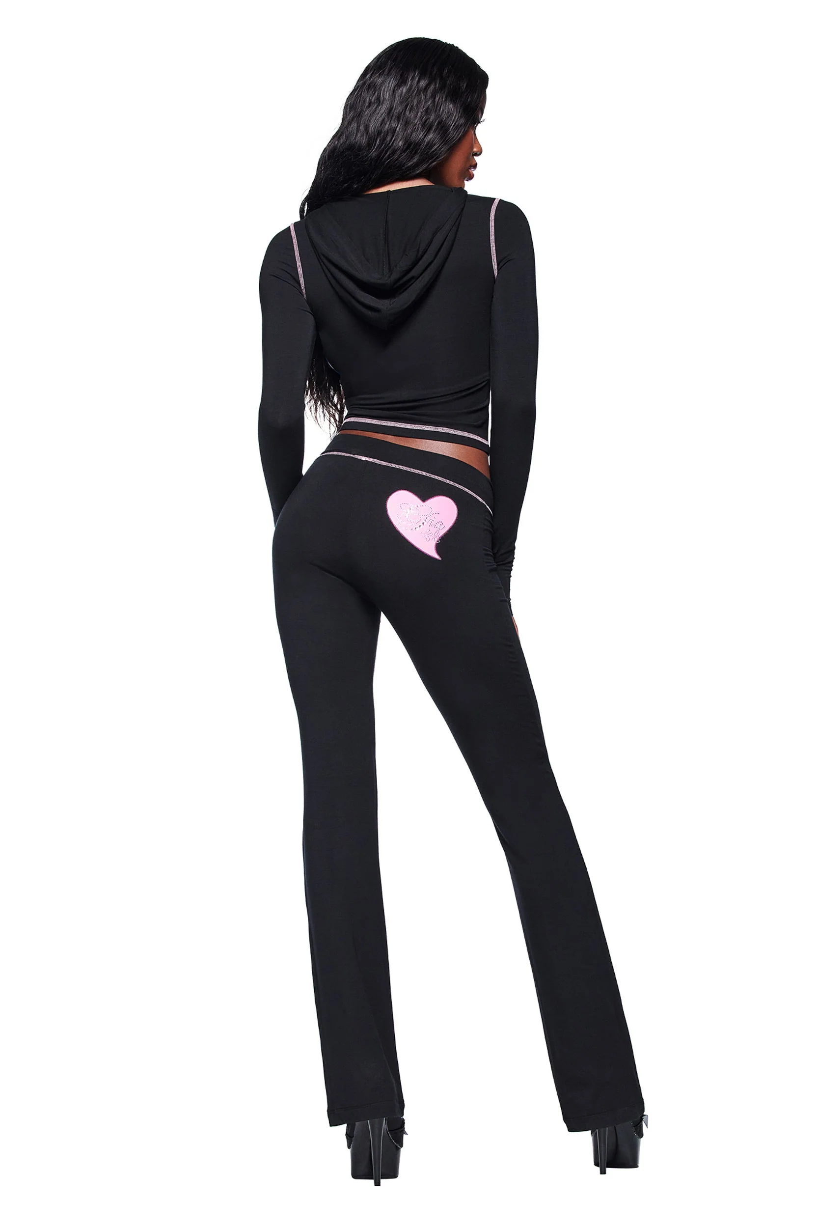 FAFI BLARE HOODIE - BLACK - Image 6