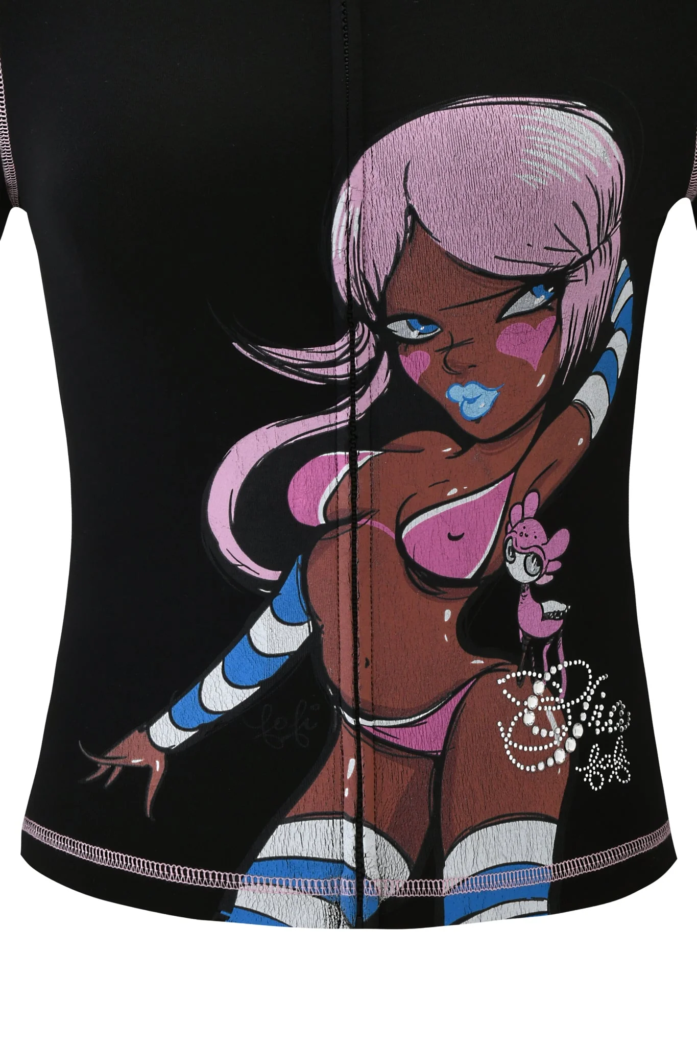 FAFI BLARE HOODIE - BLACK - Image 7