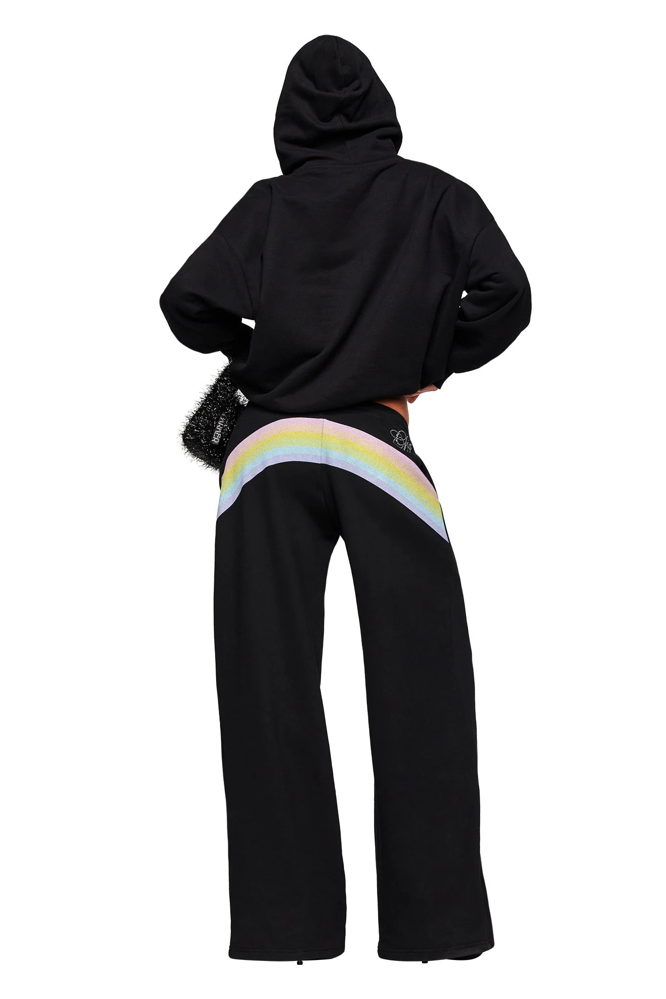 FAFI HOODIE - BLACK - Image 6