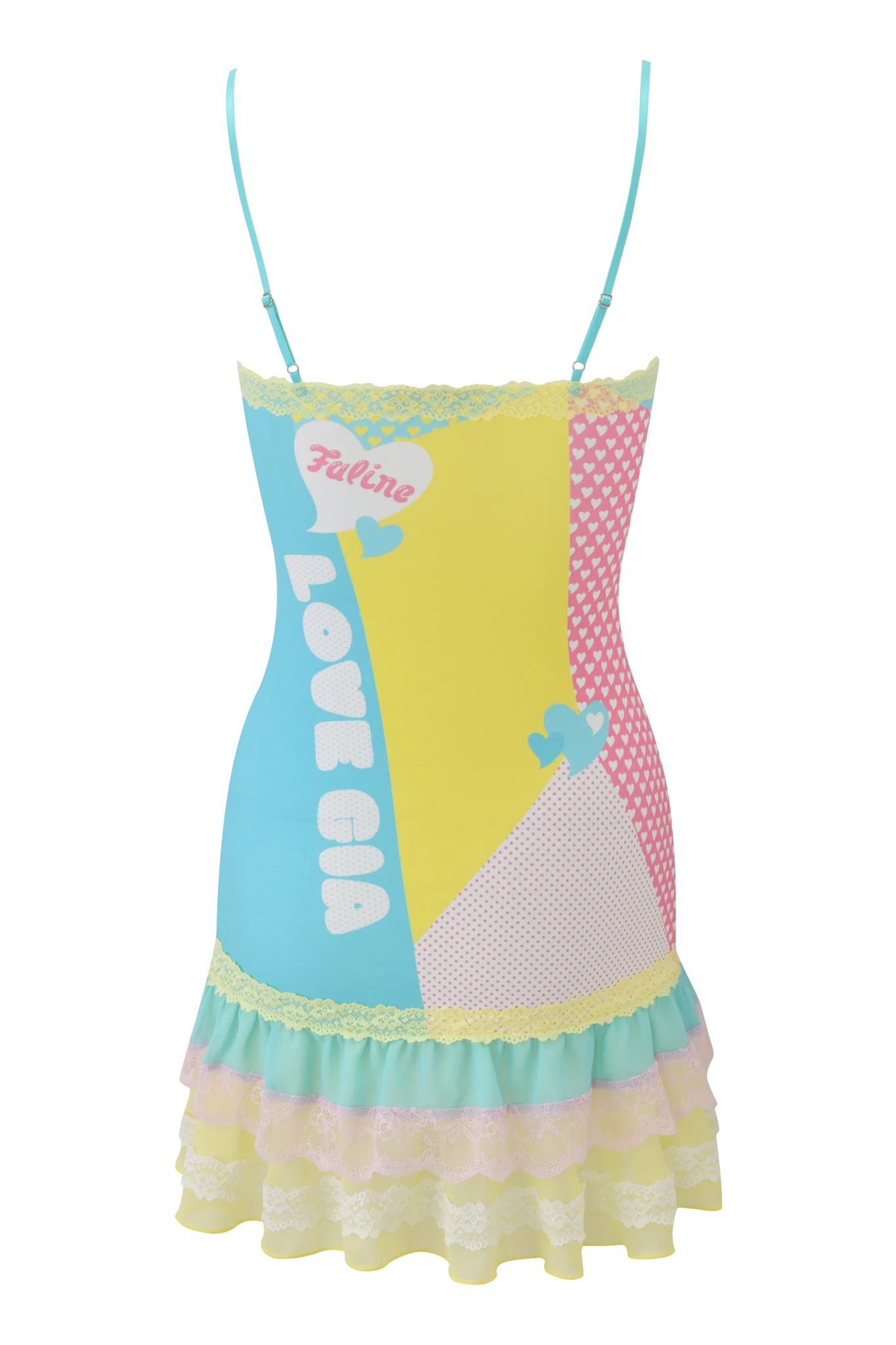 FAFI MINI DRESS - BLUE - Image 8