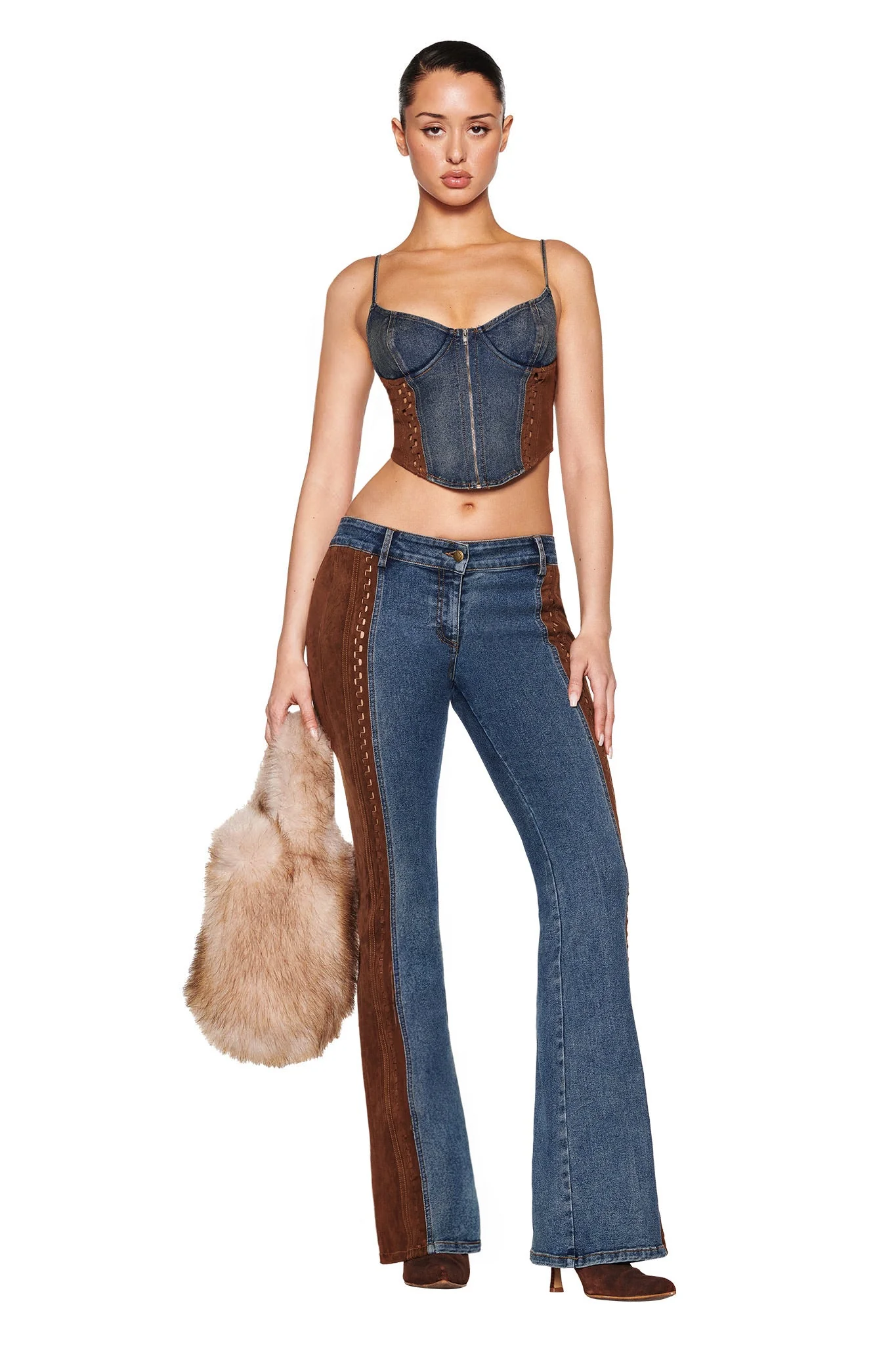 FORREST PANT - BLUE : MEDIUM WASH - Image 3