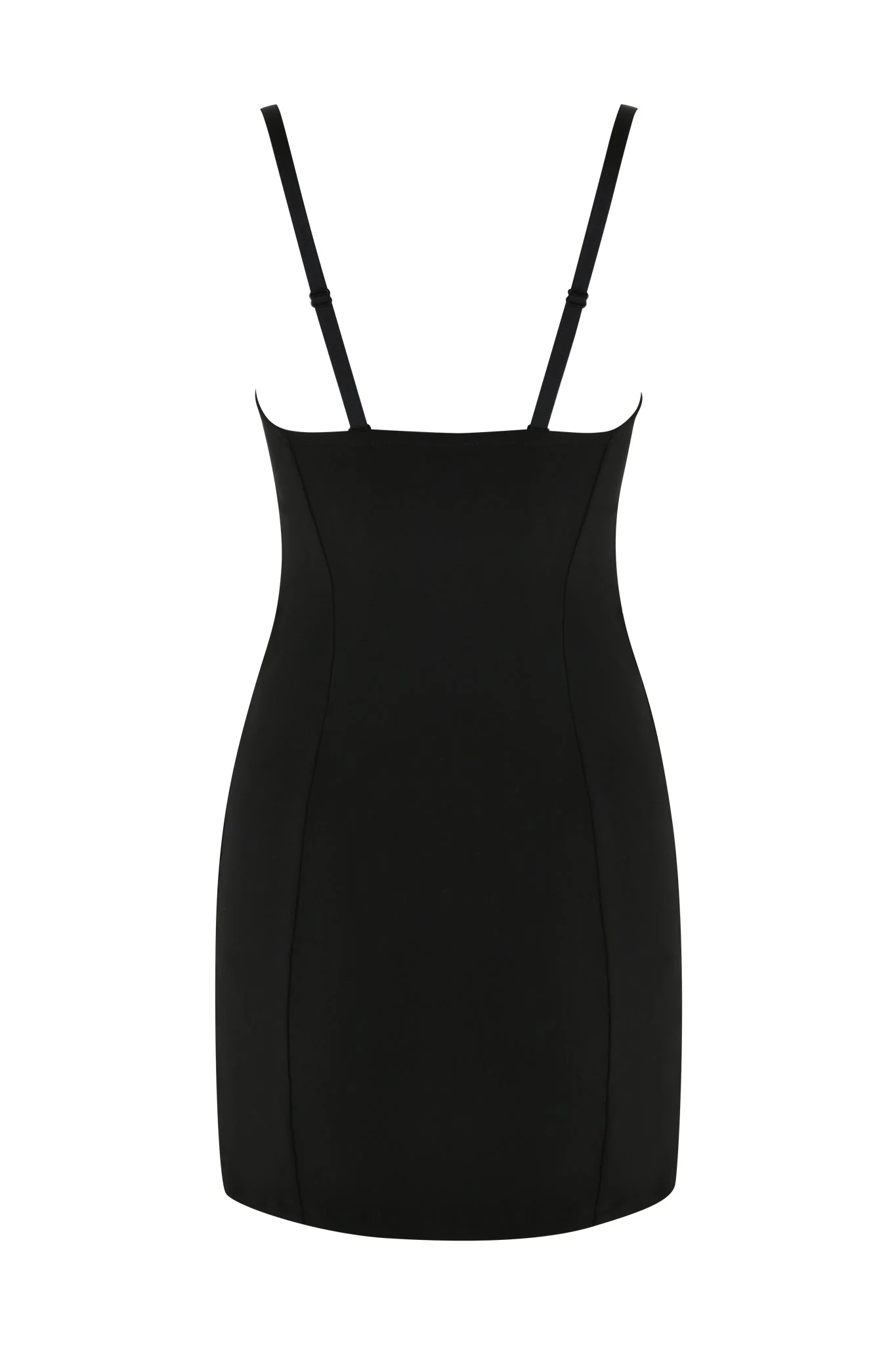 FRANCESCA MINI DRESS - BLACK - Image 7