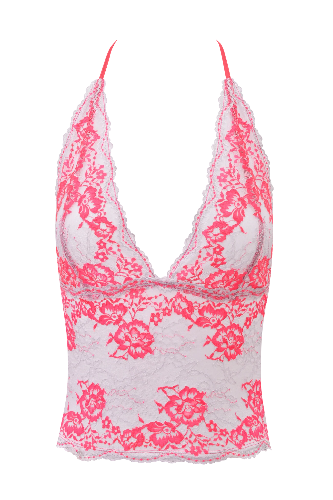 GEM HALTER TOP - NEON PINK - Image 5