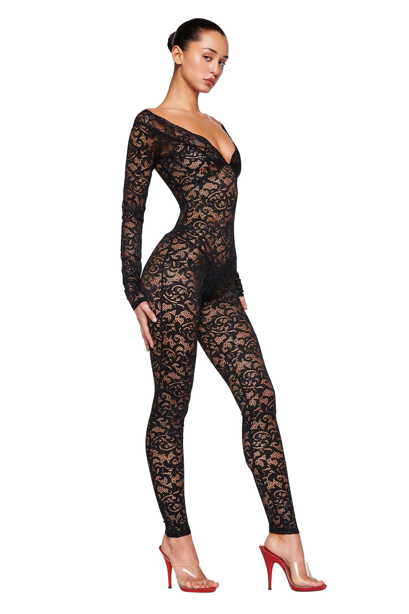 GEMMA CATSUIT - BLACK - Image 2